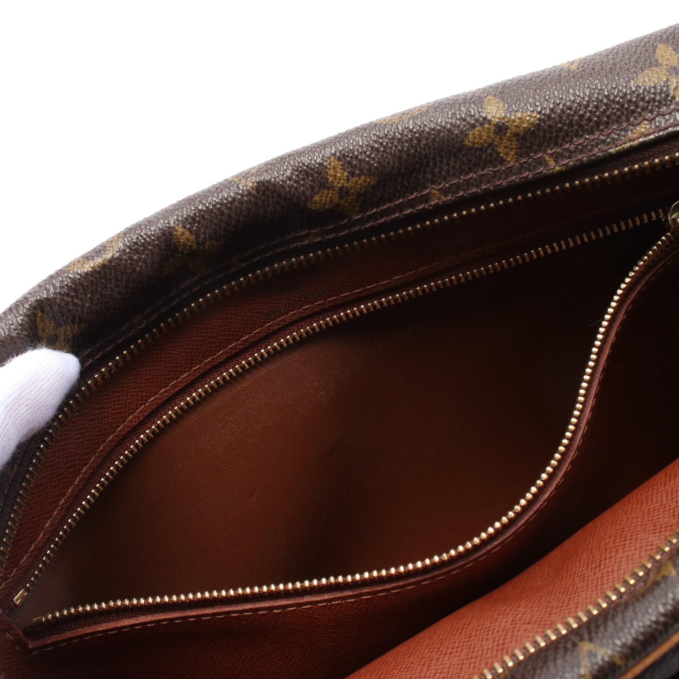 Louis Vuitton Louis Vuitton Nil Monogram Shoulder Bag Leather Brown Size ONE SIZE - 6 Thumbnail