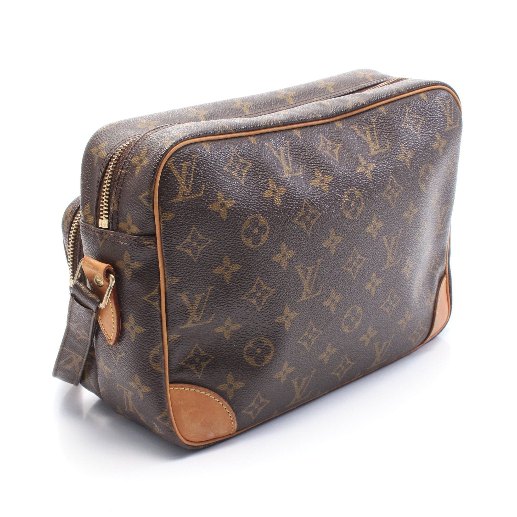 Louis Vuitton Louis Vuitton Nil Monogram Shoulder Bag Leather Brown Size ONE SIZE - 2 Thumbnail