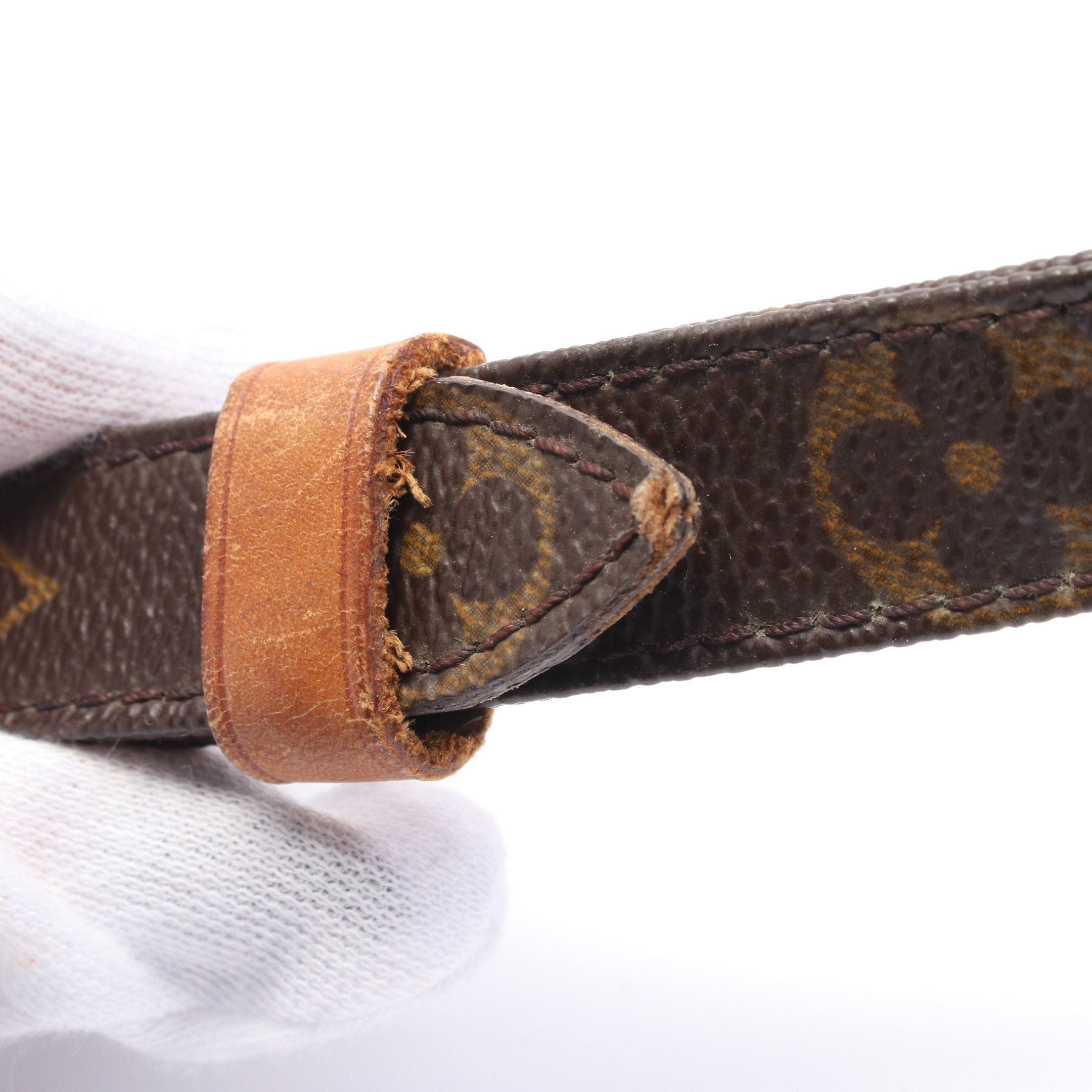 Louis Vuitton Louis Vuitton Nil Monogram Shoulder Bag Leather Brown Size ONE SIZE - 8 Thumbnail