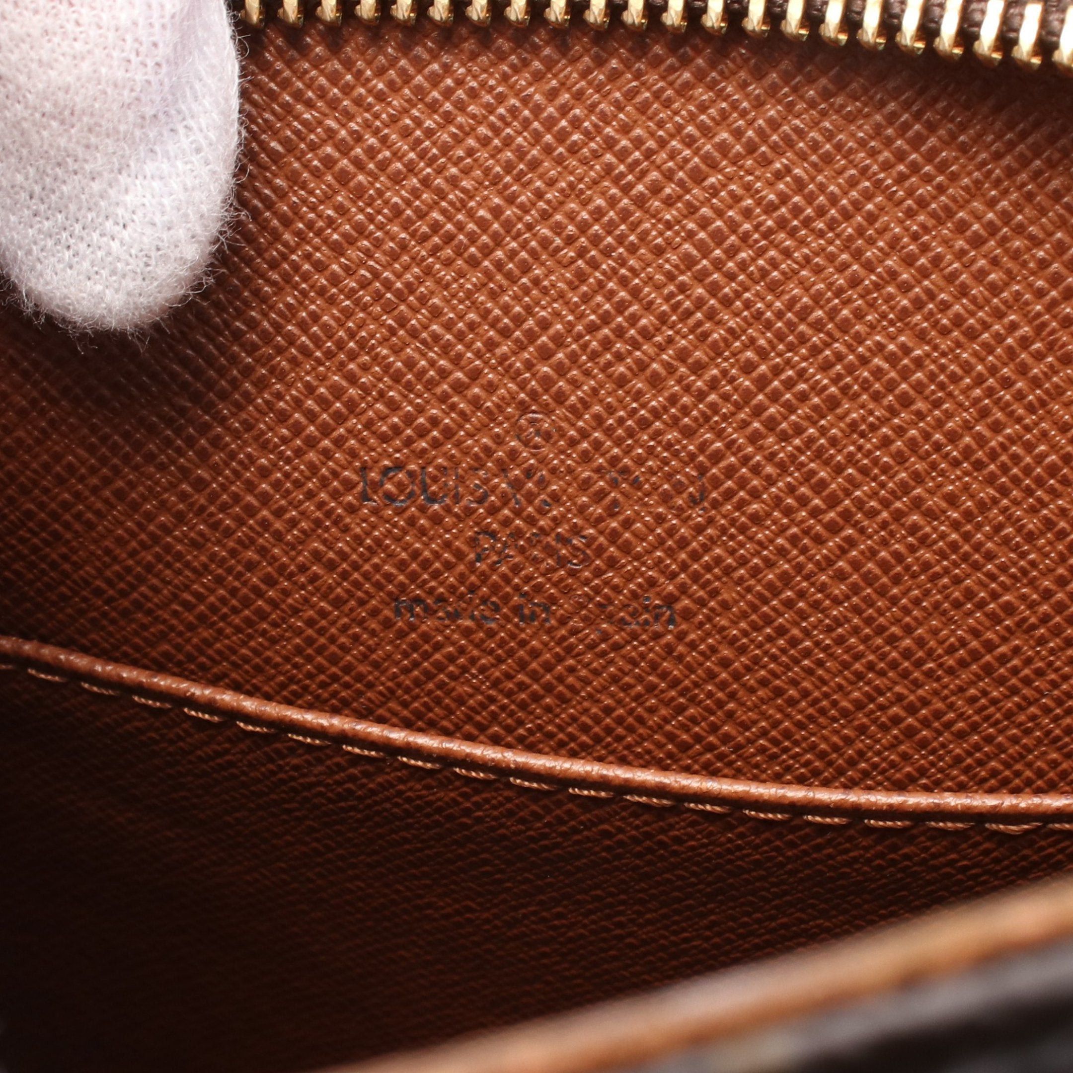 Louis Vuitton Louis Vuitton Druot Monogram Shoulder Bag Leather Brown Size ONE SIZE - 4 Thumbnail
