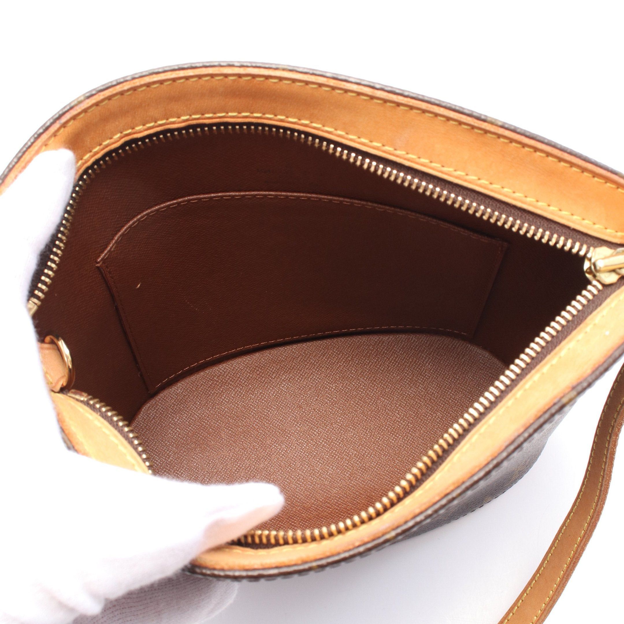 Louis Vuitton Louis Vuitton Druot Monogram Shoulder Bag Leather Brown Size ONE SIZE - 3 Thumbnail