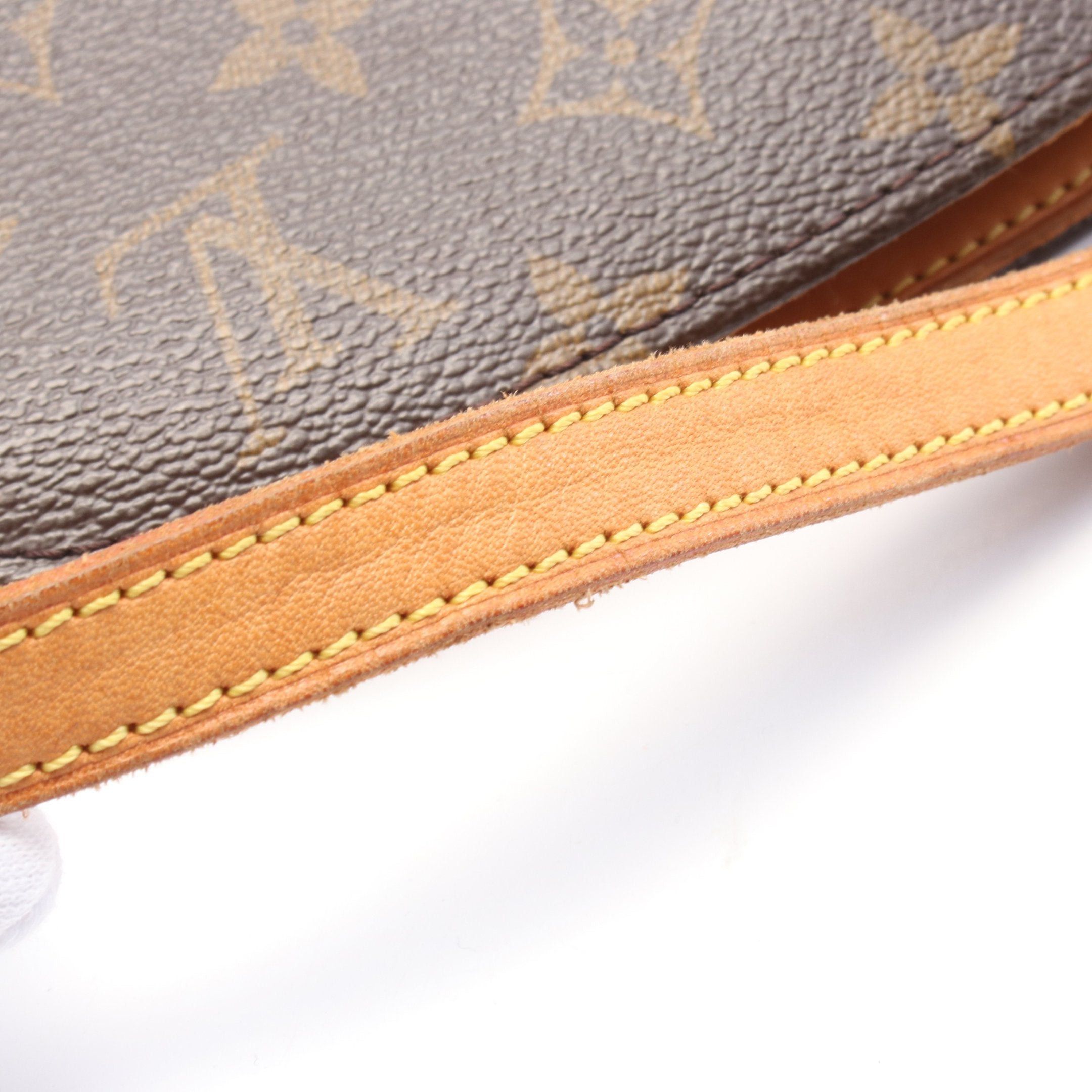 Louis Vuitton Louis Vuitton Druot Monogram Shoulder Bag Leather Brown Size ONE SIZE - 7 Thumbnail
