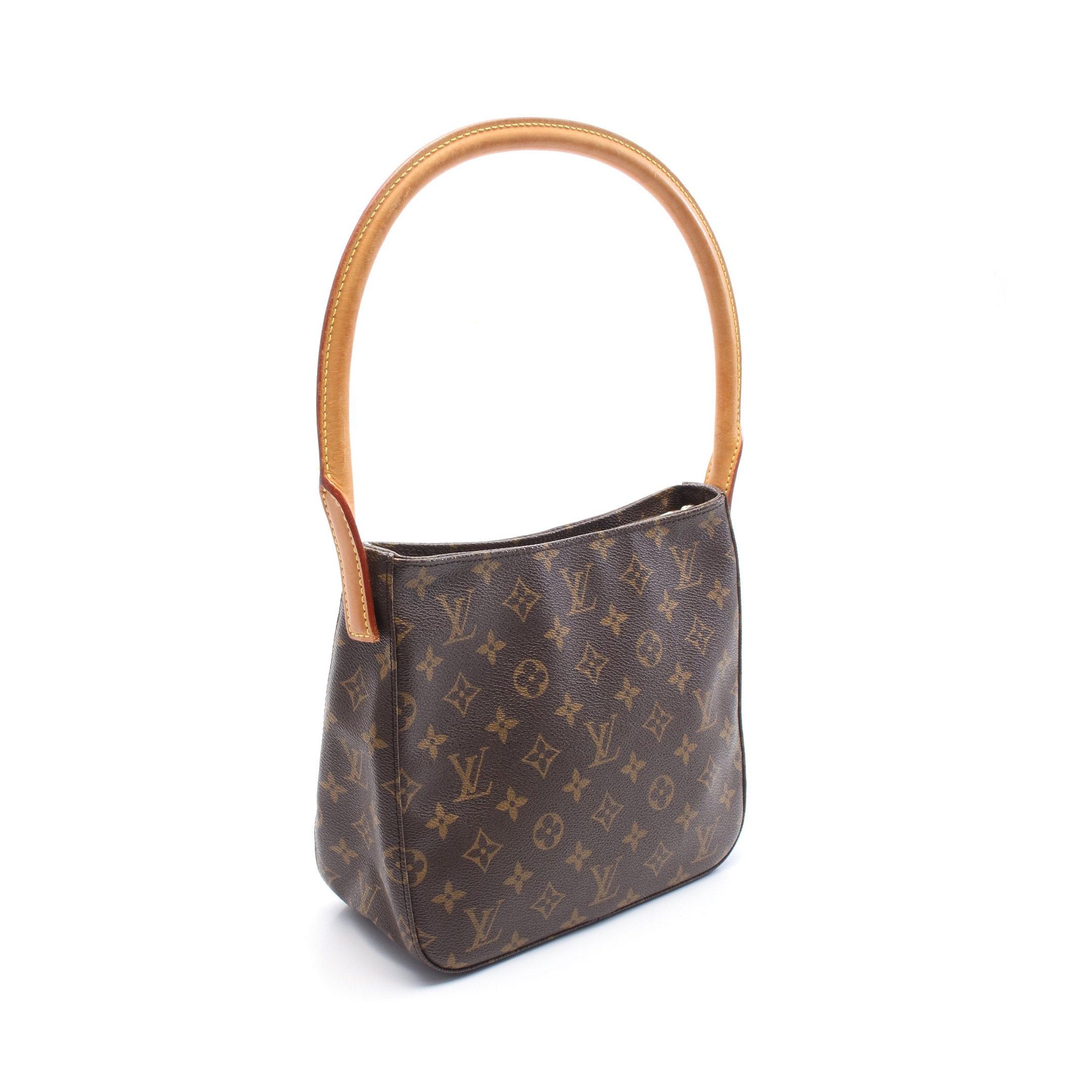 Louis Vuitton Louis Vuitton Looping Mm Monogram Shoulder Bag Leather Brown Size ONE SIZE - 2 Thumbnail