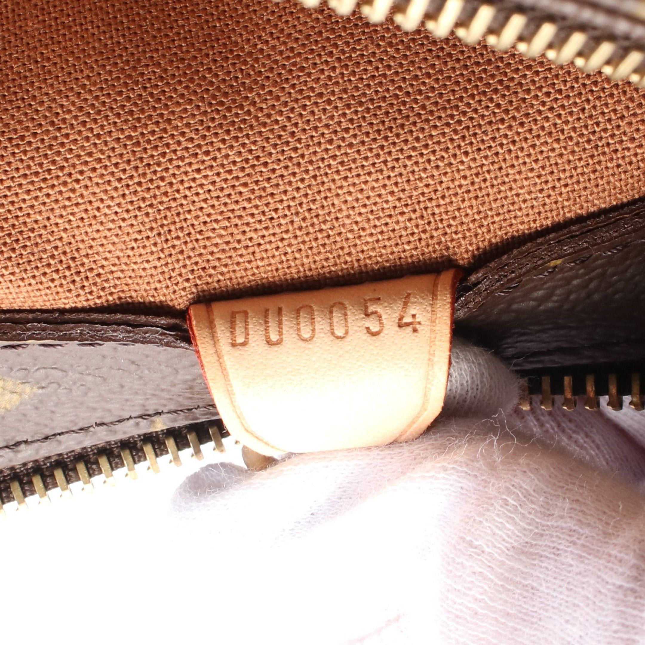 Louis Vuitton Louis Vuitton Cabas Piano Monogram Shoulder Bag Leather Brown Size ONE SIZE - 5 Thumbnail
