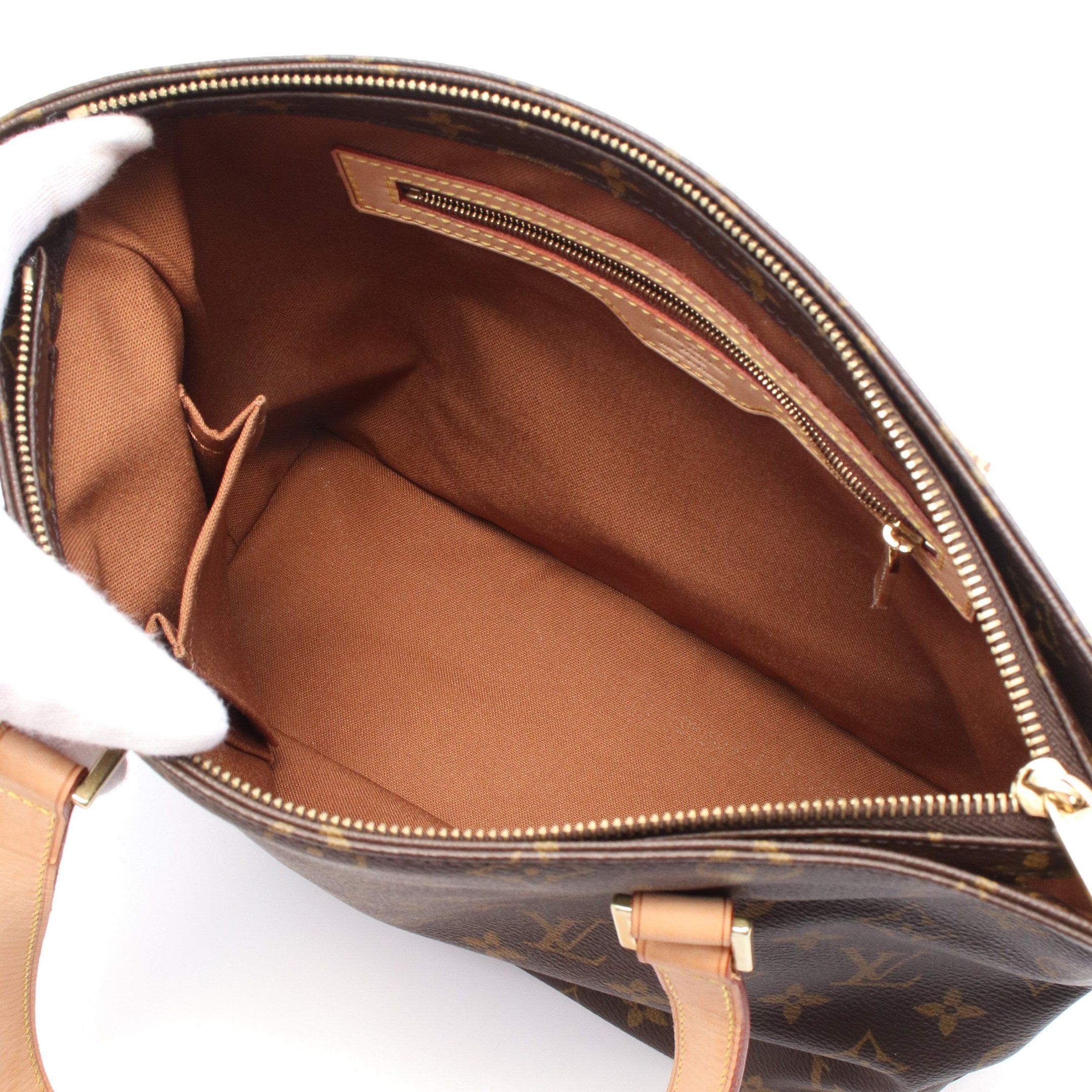 Louis Vuitton Louis Vuitton Cabas Piano Monogram Shoulder Bag Leather Brown Size ONE SIZE - 3 Thumbnail