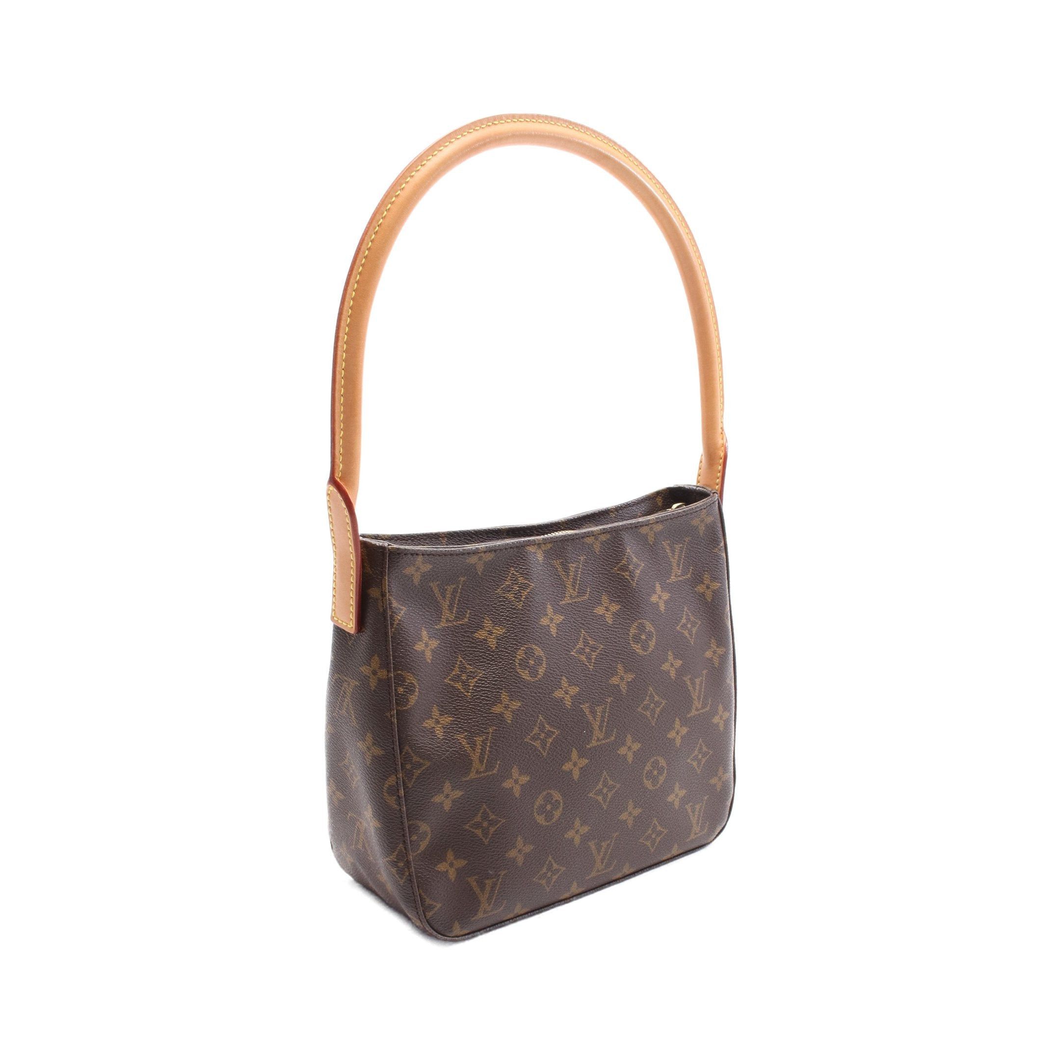 Louis Vuitton Louis Vuitton Looping Mm Monogram Shoulder Bag Leather Brown Size ONE SIZE - 2 Thumbnail