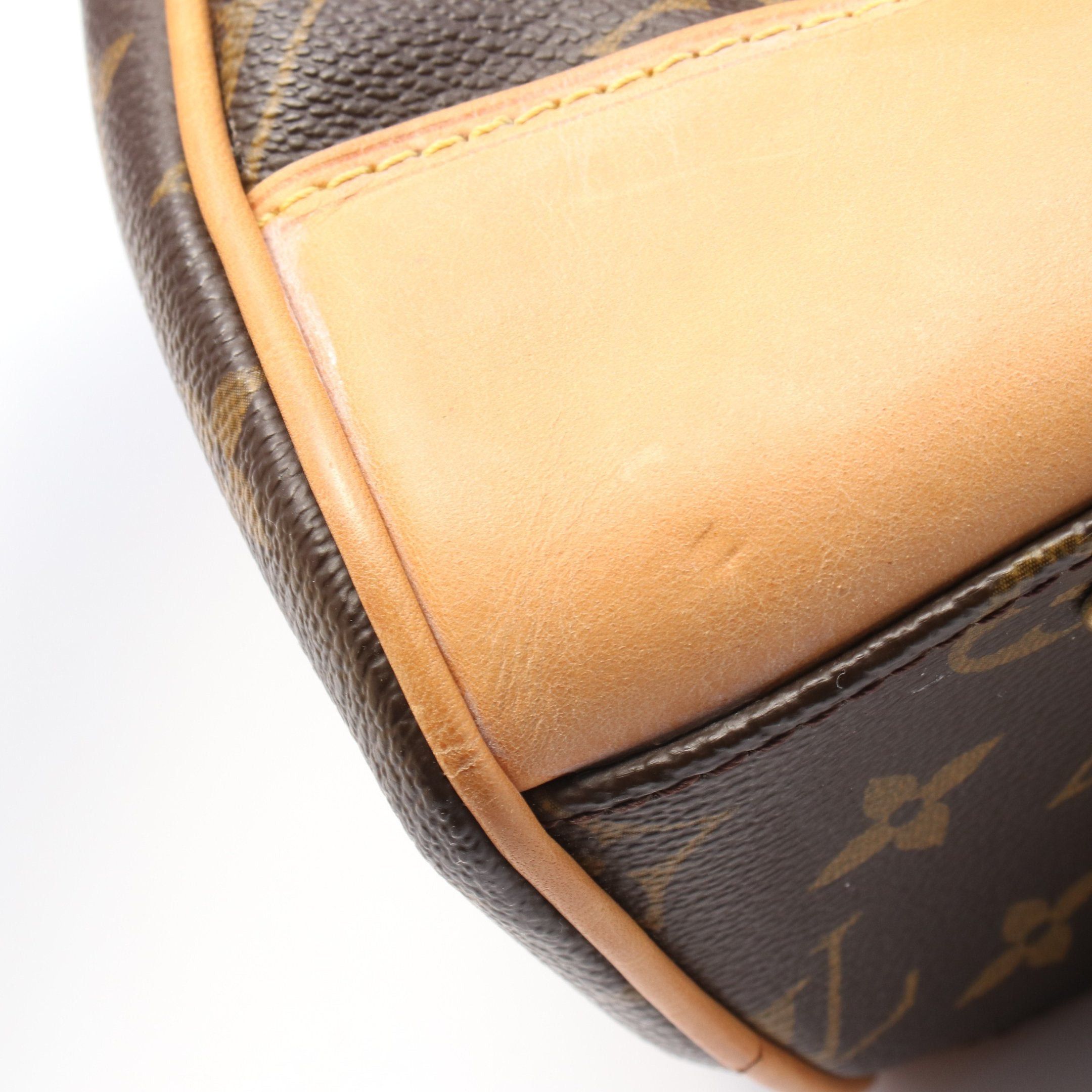 Louis Vuitton Louis Vuitton Beverly Mm Monogram Shoulder Bag Leather Brown Size ONE SIZE - 11 Thumbnail