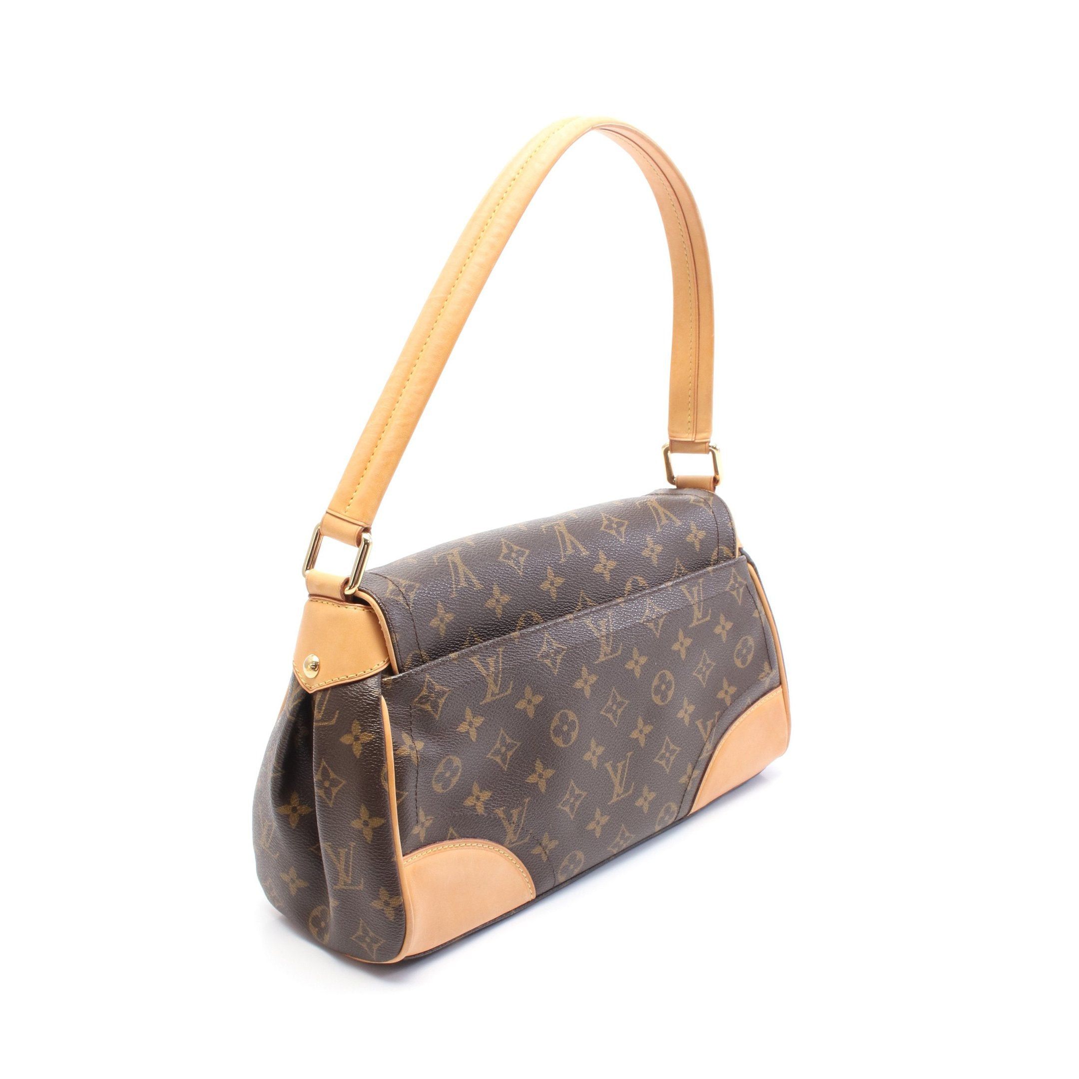 Louis Vuitton Louis Vuitton Beverly Mm Monogram Shoulder Bag Leather Brown Size ONE SIZE - 2 Thumbnail