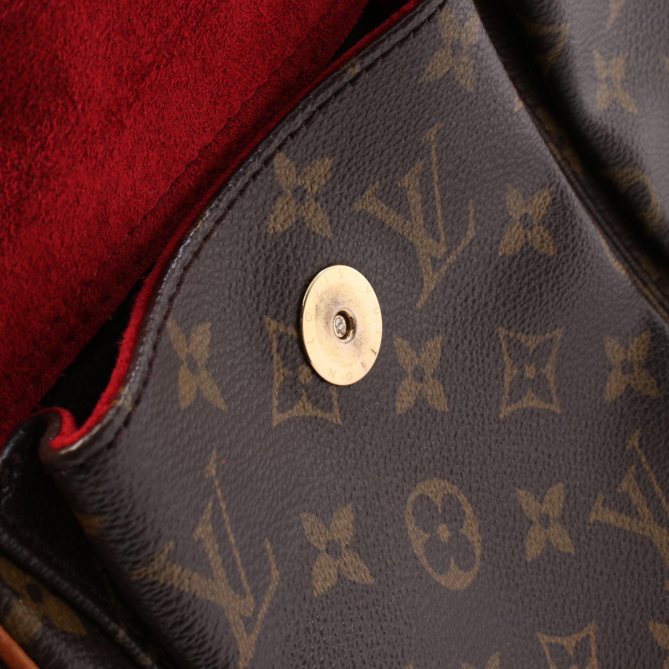 Louis Vuitton Louis Vuitton Vivacite Gm Monogram Shoulder Bag Leather Brown Size ONE SIZE - 9 Thumbnail
