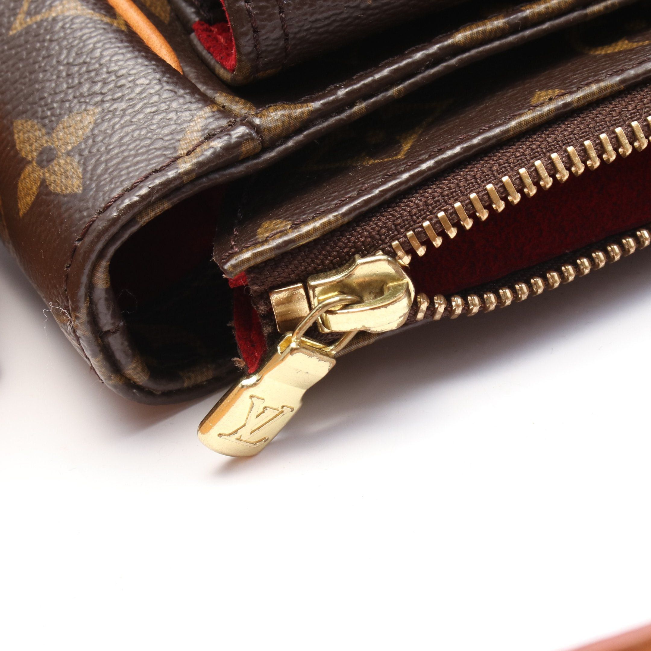 Louis Vuitton Louis Vuitton Vivacite Gm Monogram Shoulder Bag Leather Brown Size ONE SIZE - 10 Thumbnail
