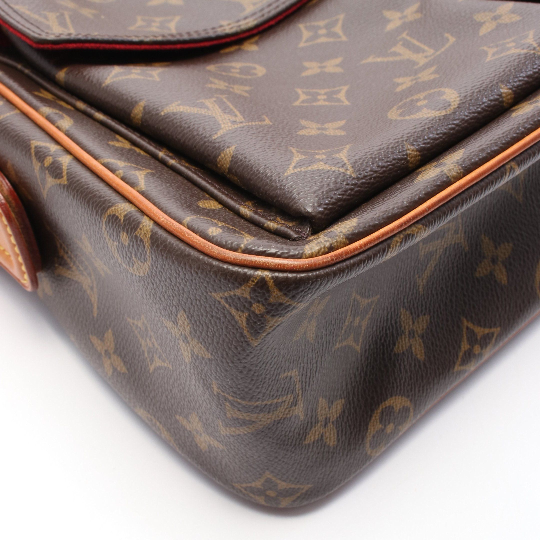 Louis Vuitton Louis Vuitton Vivacite Gm Monogram Shoulder Bag Leather Brown Size ONE SIZE - 7 Thumbnail