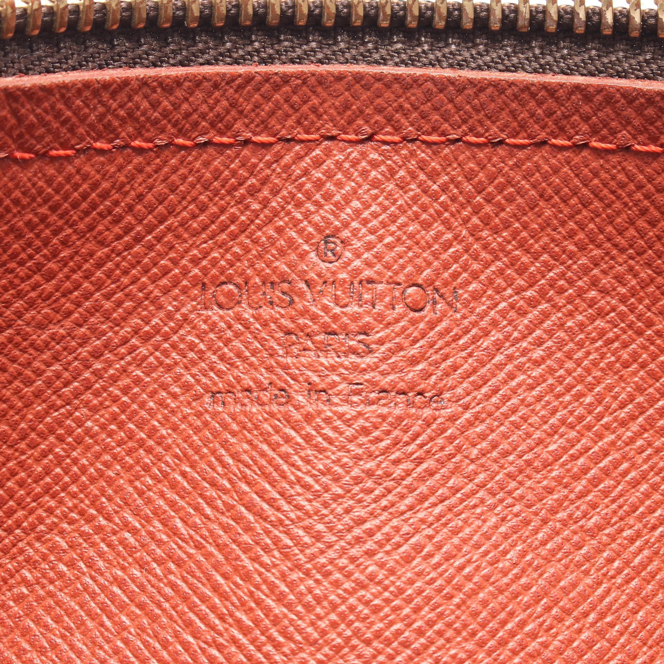 Louis Vuitton Louis Vuitton Papillon 26 Damier Ebene Handbag Leather Brown Size ONE SIZE - 4 Thumbnail