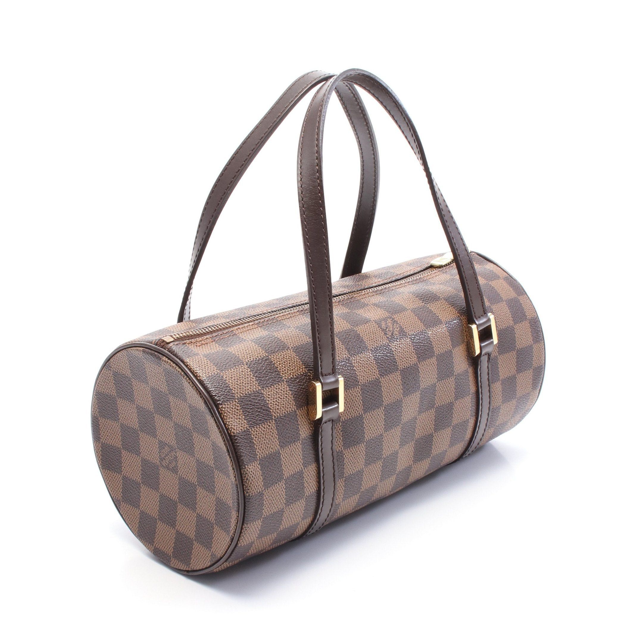 Louis Vuitton Louis Vuitton Papillon 26 Damier Ebene Handbag Leather Brown Size ONE SIZE - 2 Thumbnail