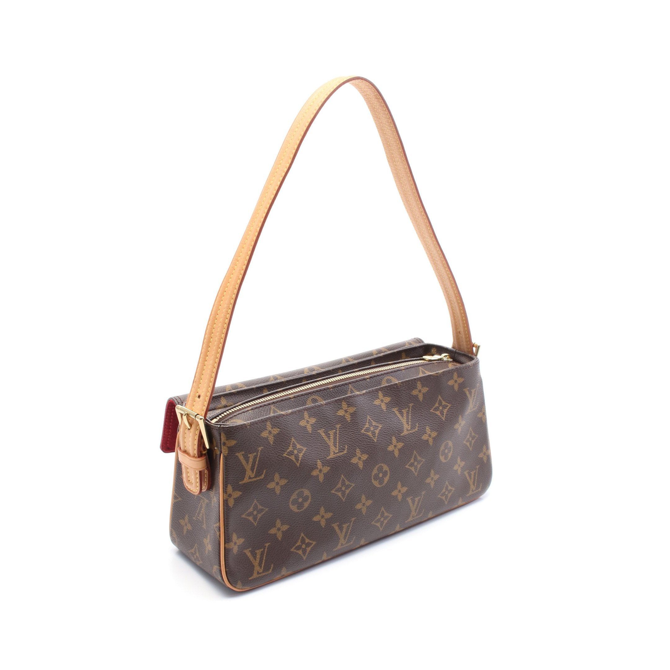 Louis Vuitton Louis Vuitton Vivacite Mm Monogram Shoulder Bag Leather Brown Size ONE SIZE - 2 Thumbnail