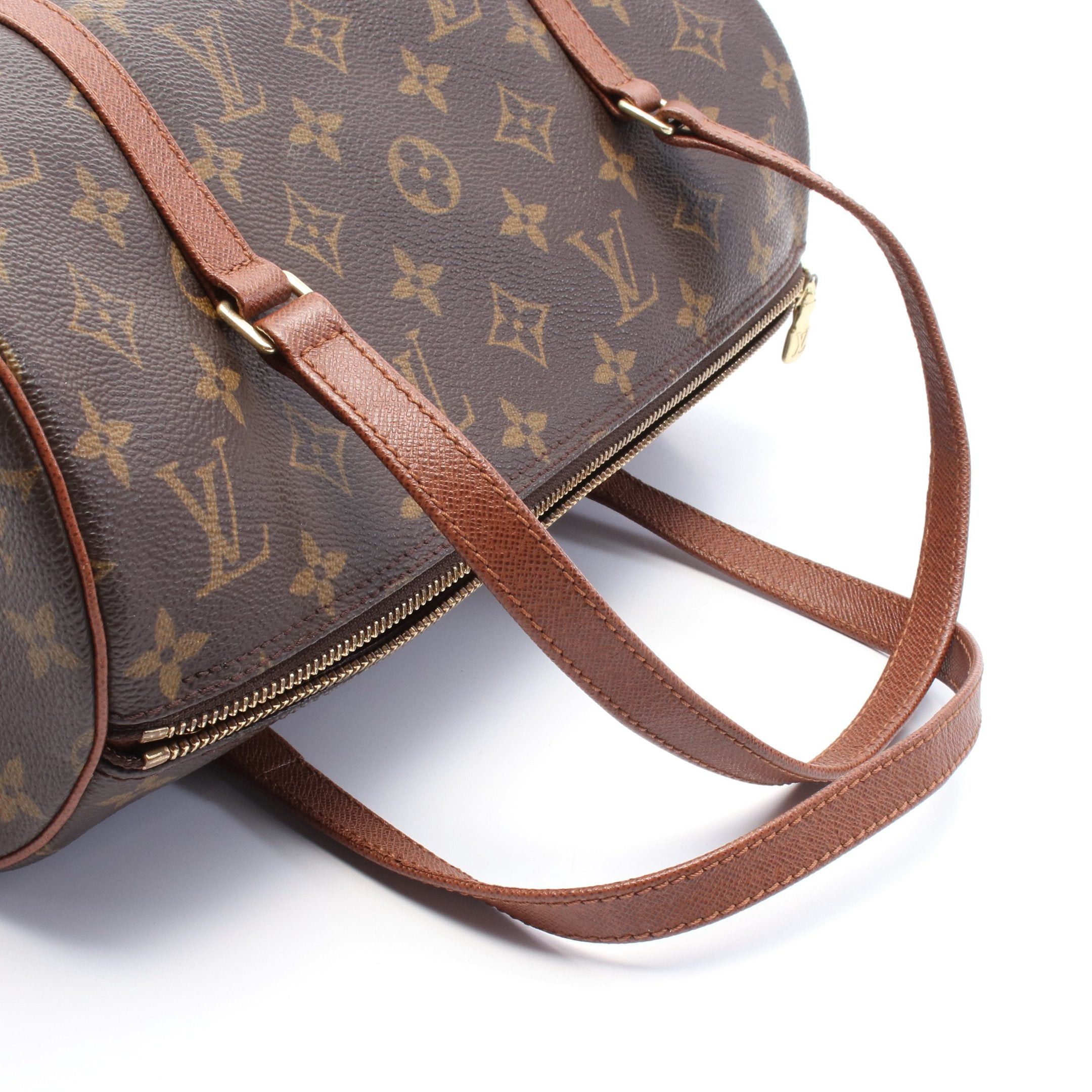 Louis Vuitton Louis Vuitton Papillon 30 Monogram Old Model Handbag Leather Brown Size ONE SIZE - 6 Thumbnail