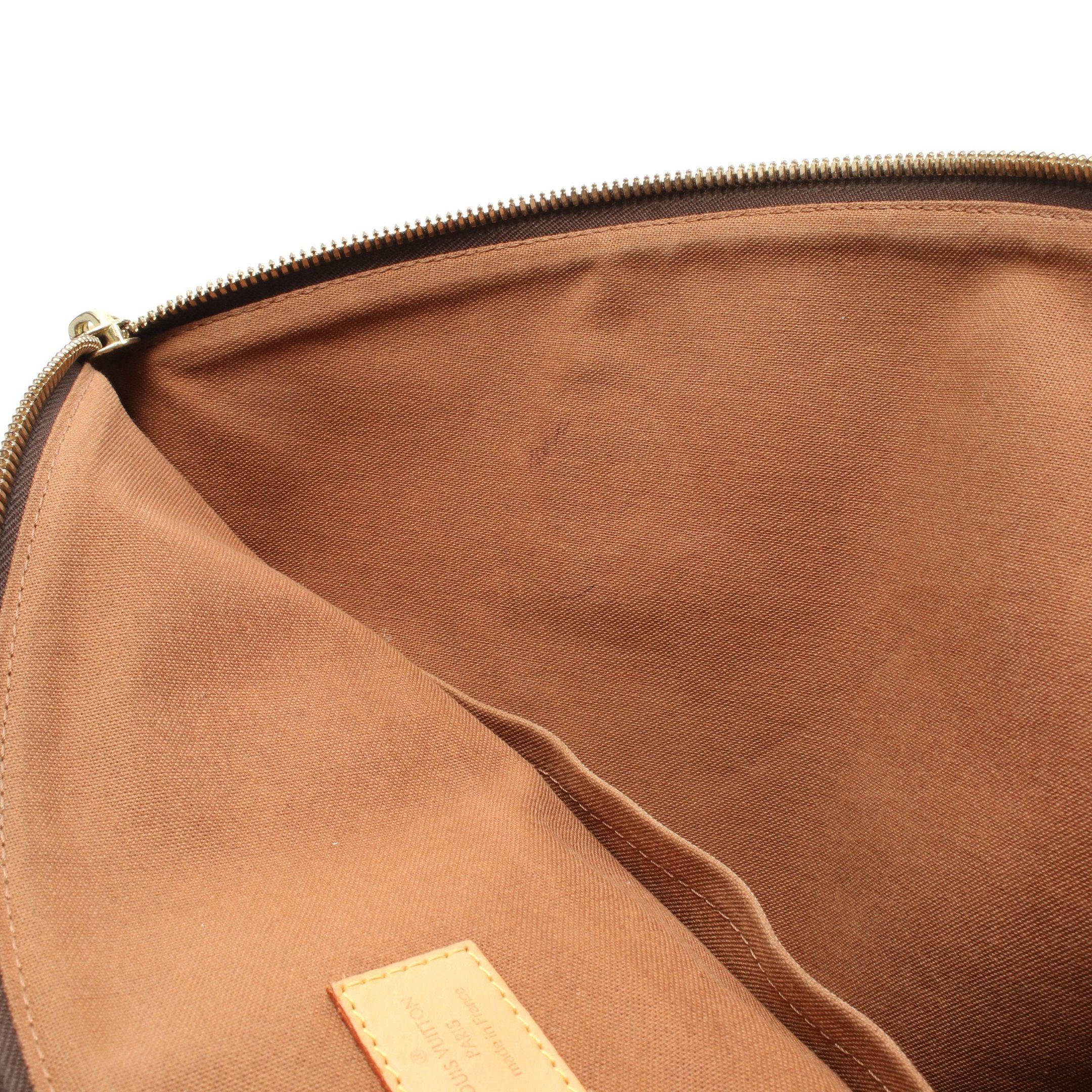 Louis Vuitton Louis Vuitton Lockit Horizontal Monogram Handbag Tote Bag Leather Brown Size ONE SIZE - 13 Thumbnail