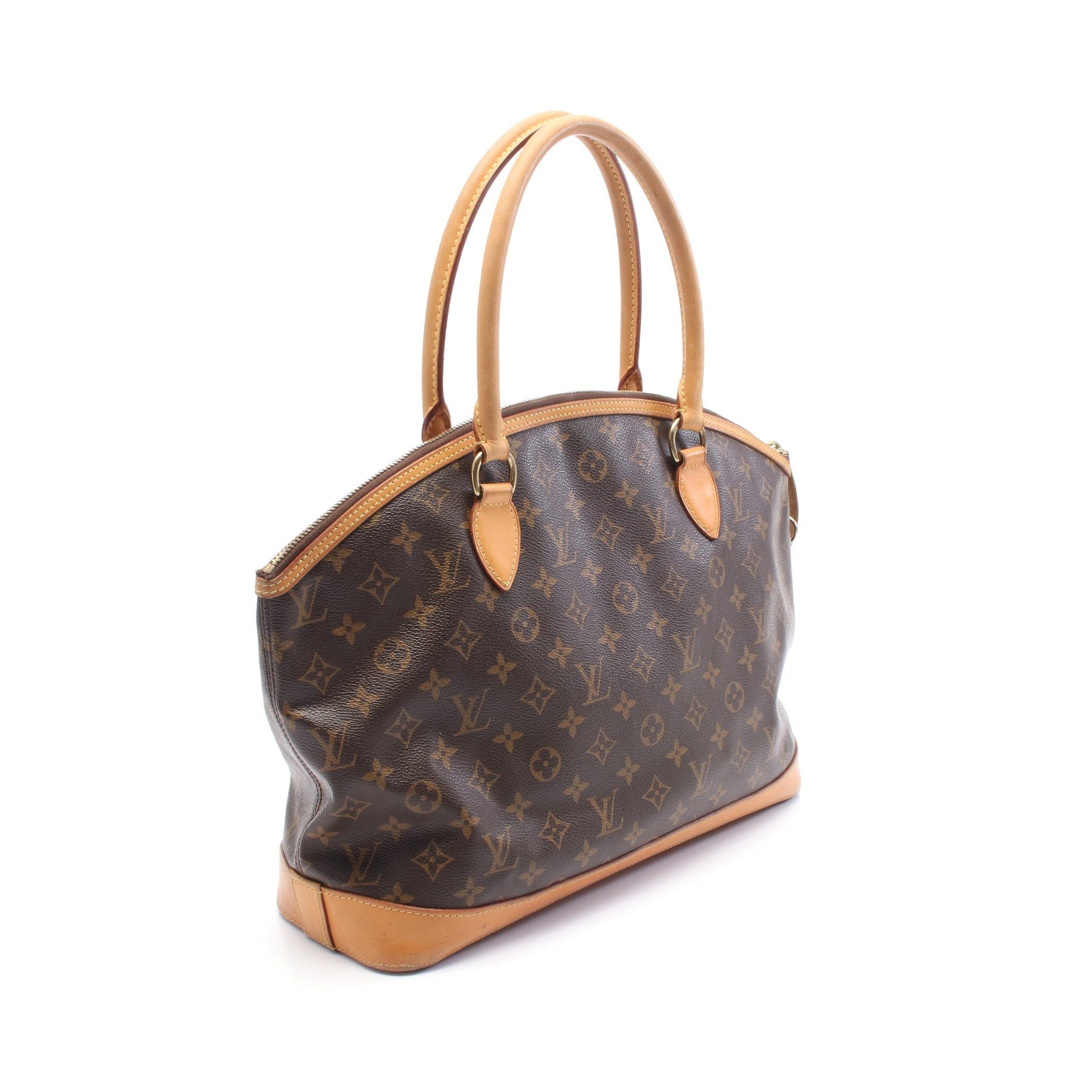 Louis Vuitton Louis Vuitton Lockit Horizontal Monogram Handbag Tote Bag Leather Brown Size ONE SIZE - 2 Thumbnail