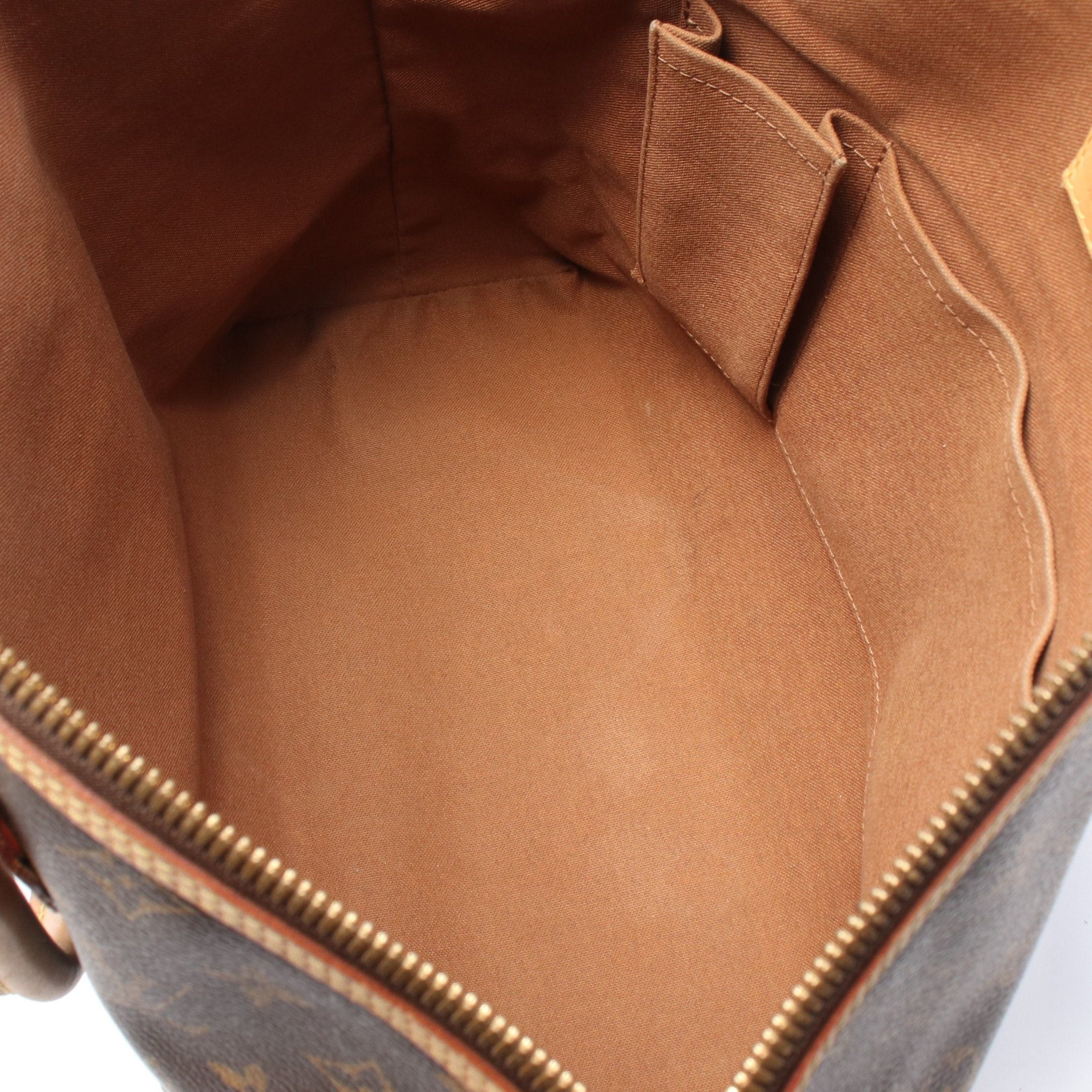 Louis Vuitton Louis Vuitton Lockit Horizontal Monogram Handbag Tote Bag Leather Brown Size ONE SIZE - 7 Thumbnail