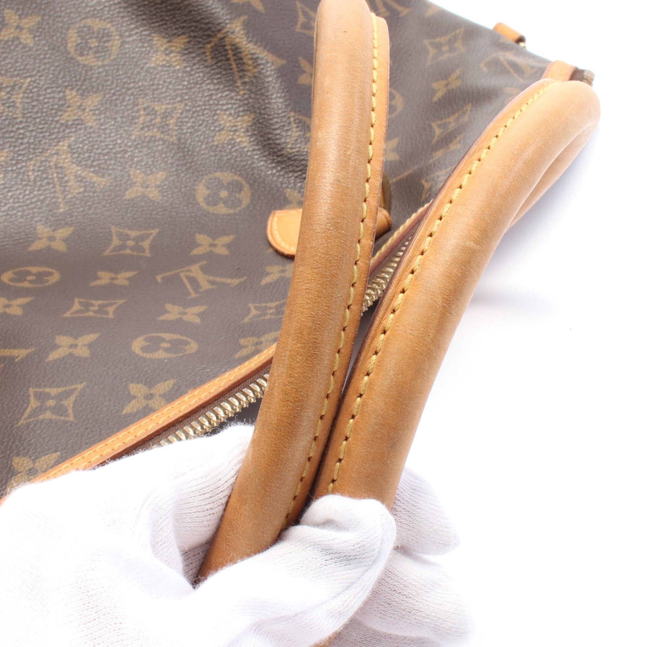 Louis Vuitton Louis Vuitton Lockit Horizontal Monogram Handbag Tote Bag Leather Brown Size ONE SIZE - 15 Thumbnail