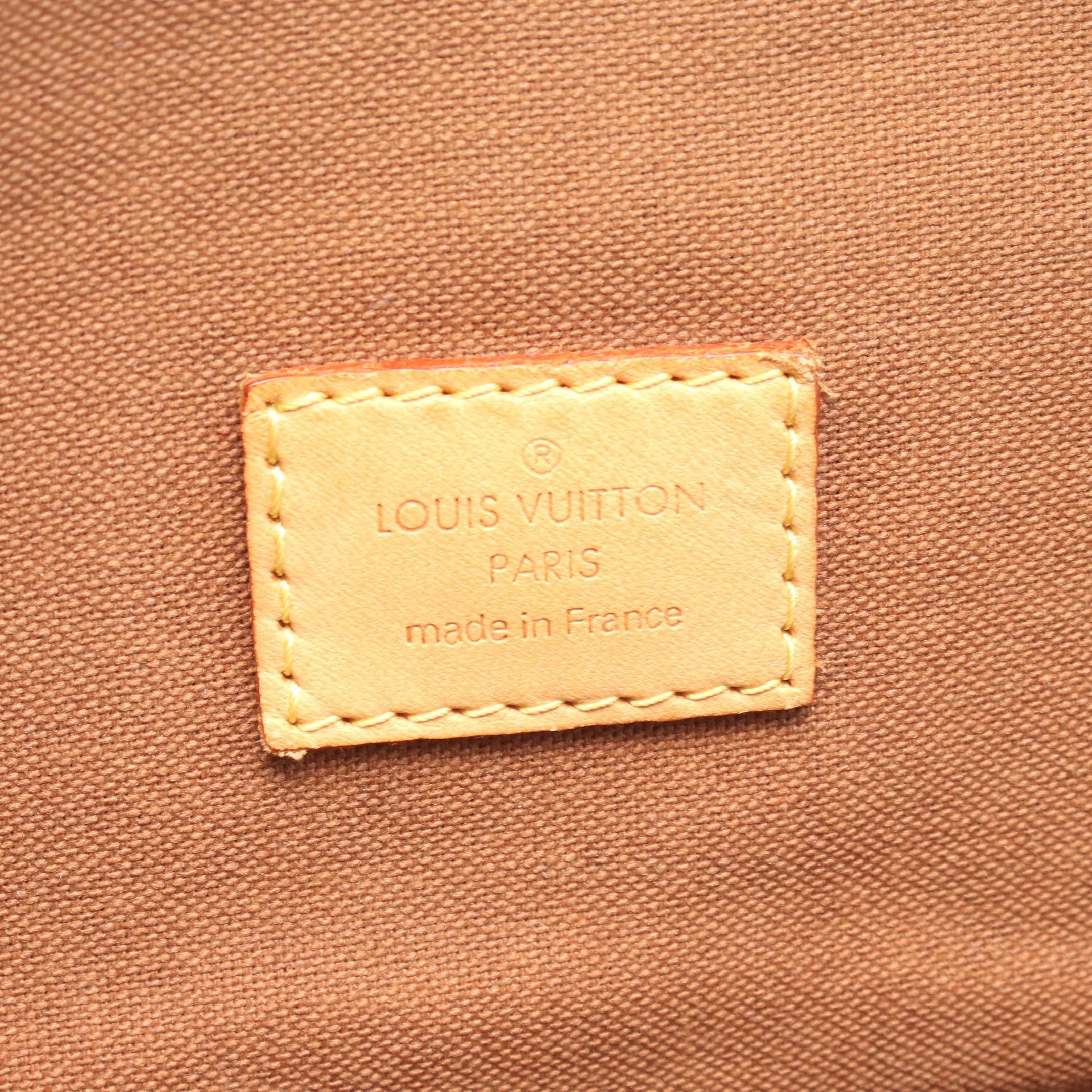 Louis Vuitton Louis Vuitton Lockit Horizontal Monogram Handbag Tote Bag Leather Brown Size ONE SIZE - 4 Thumbnail