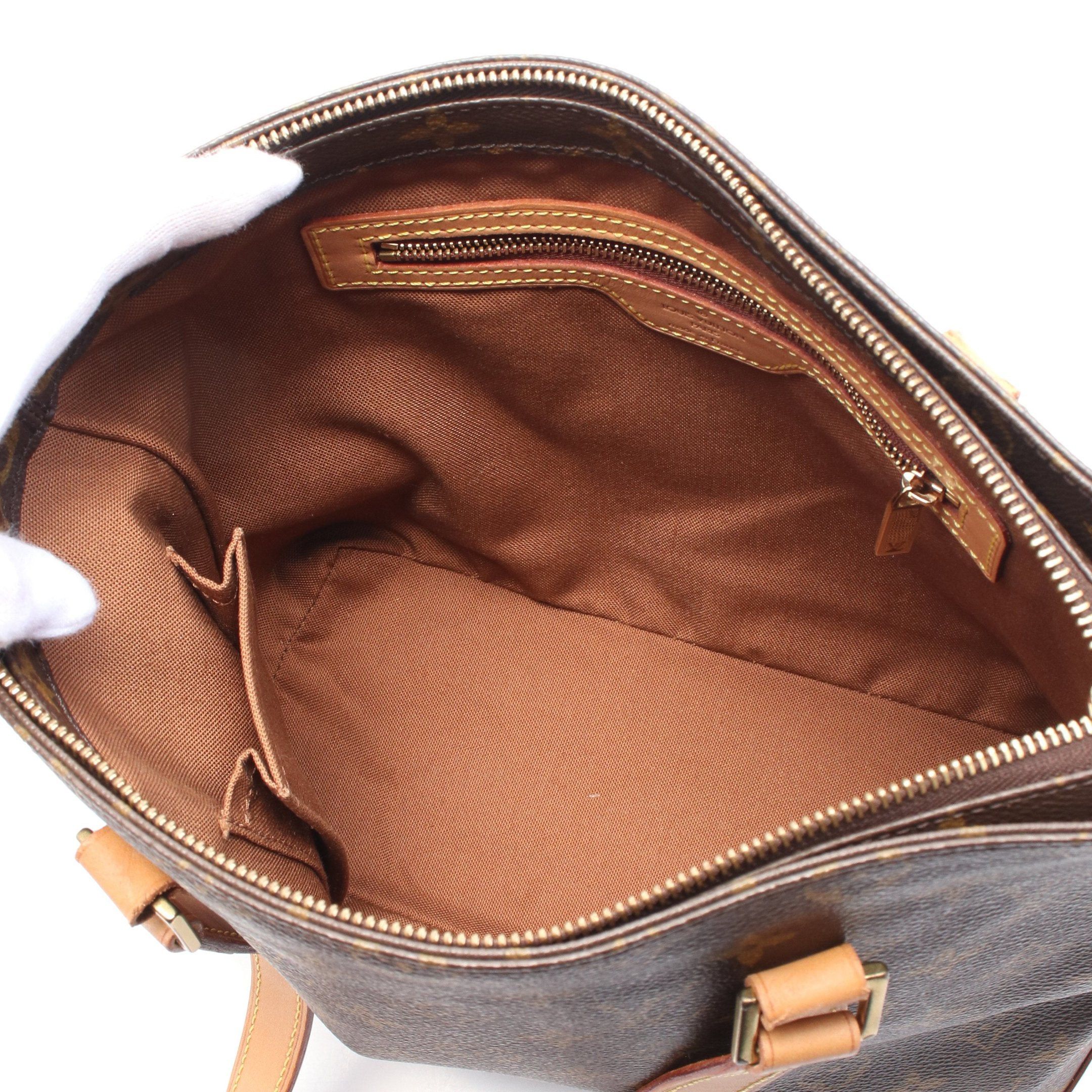 Louis Vuitton Louis Vuitton Cabas Piano Monogram Shoulder Bag Leather Brown Size ONE SIZE - 3 Thumbnail