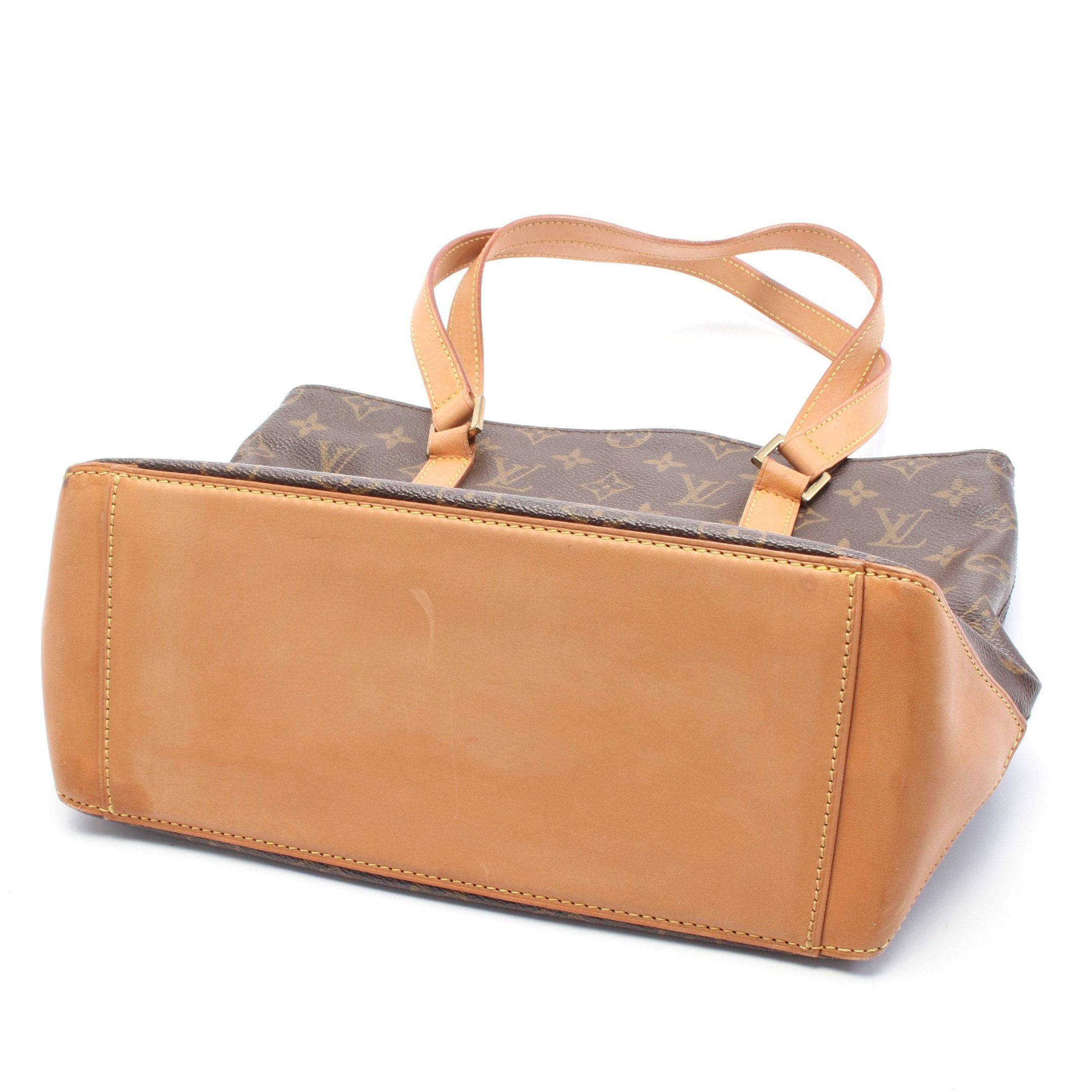 Louis Vuitton Louis Vuitton Cabas Piano Monogram Shoulder Bag Leather Brown Size ONE SIZE - 7 Thumbnail