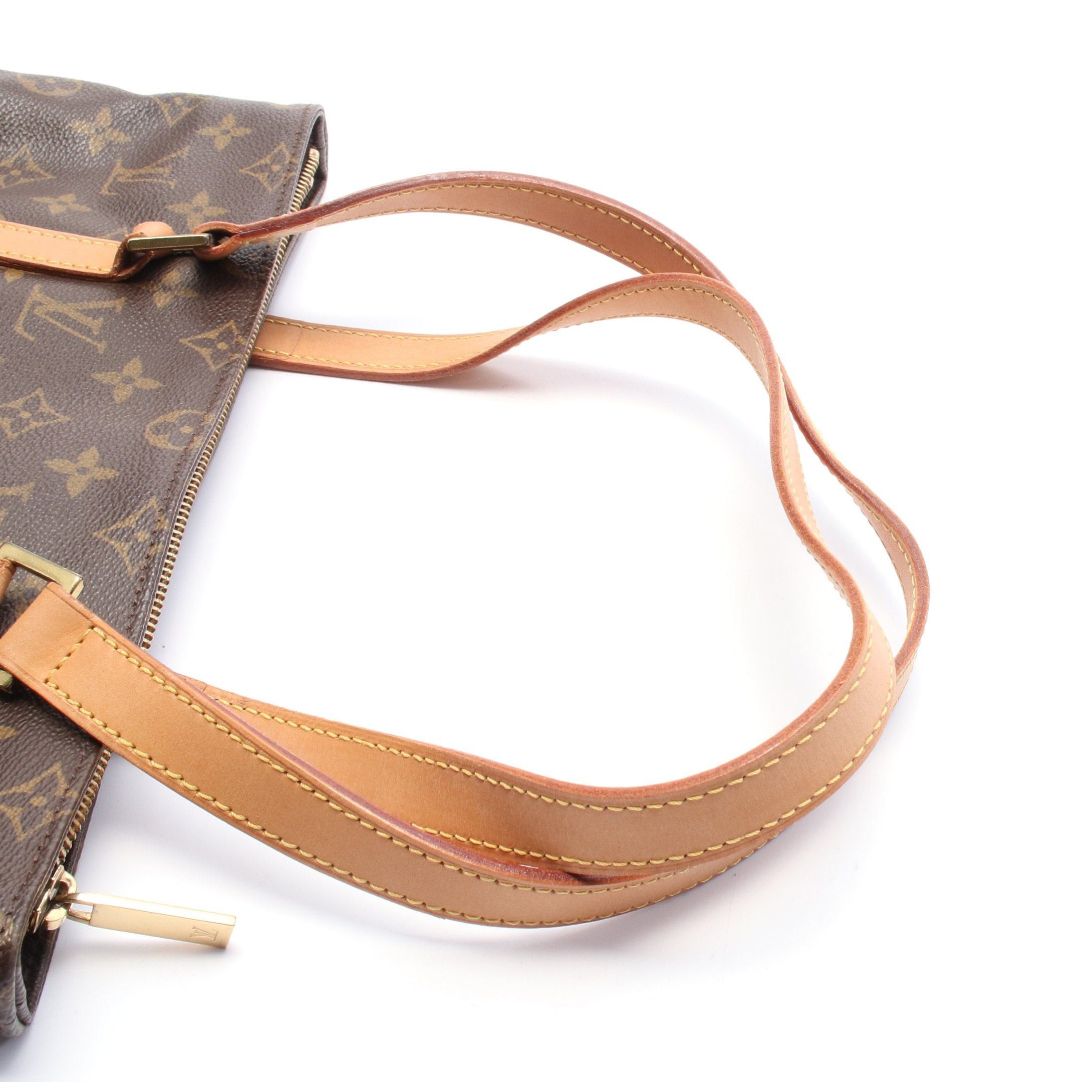 Louis Vuitton Louis Vuitton Cabas Piano Monogram Shoulder Bag Leather Brown Size ONE SIZE - 8 Thumbnail