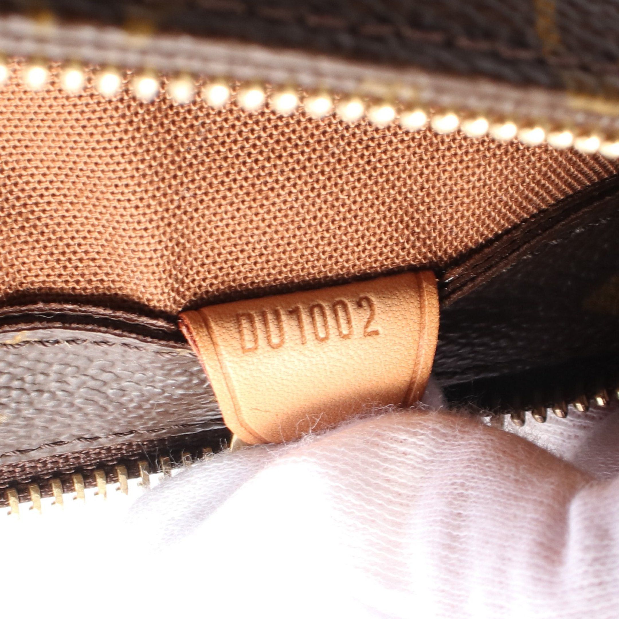 Louis Vuitton Louis Vuitton Cabas Piano Monogram Shoulder Bag Leather Brown Size ONE SIZE - 5 Thumbnail