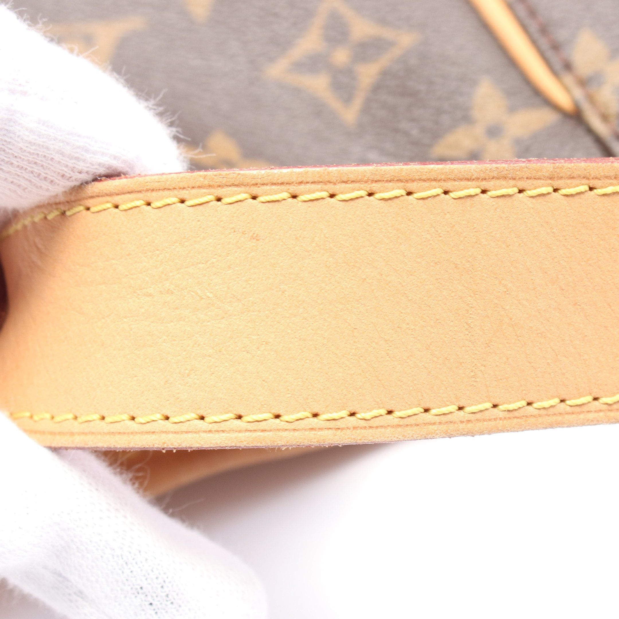 Louis Vuitton Louis Vuitton Galliera Pm Monogram One Shoulder Bag Leather Brown Size ONE SIZE - 6 Thumbnail