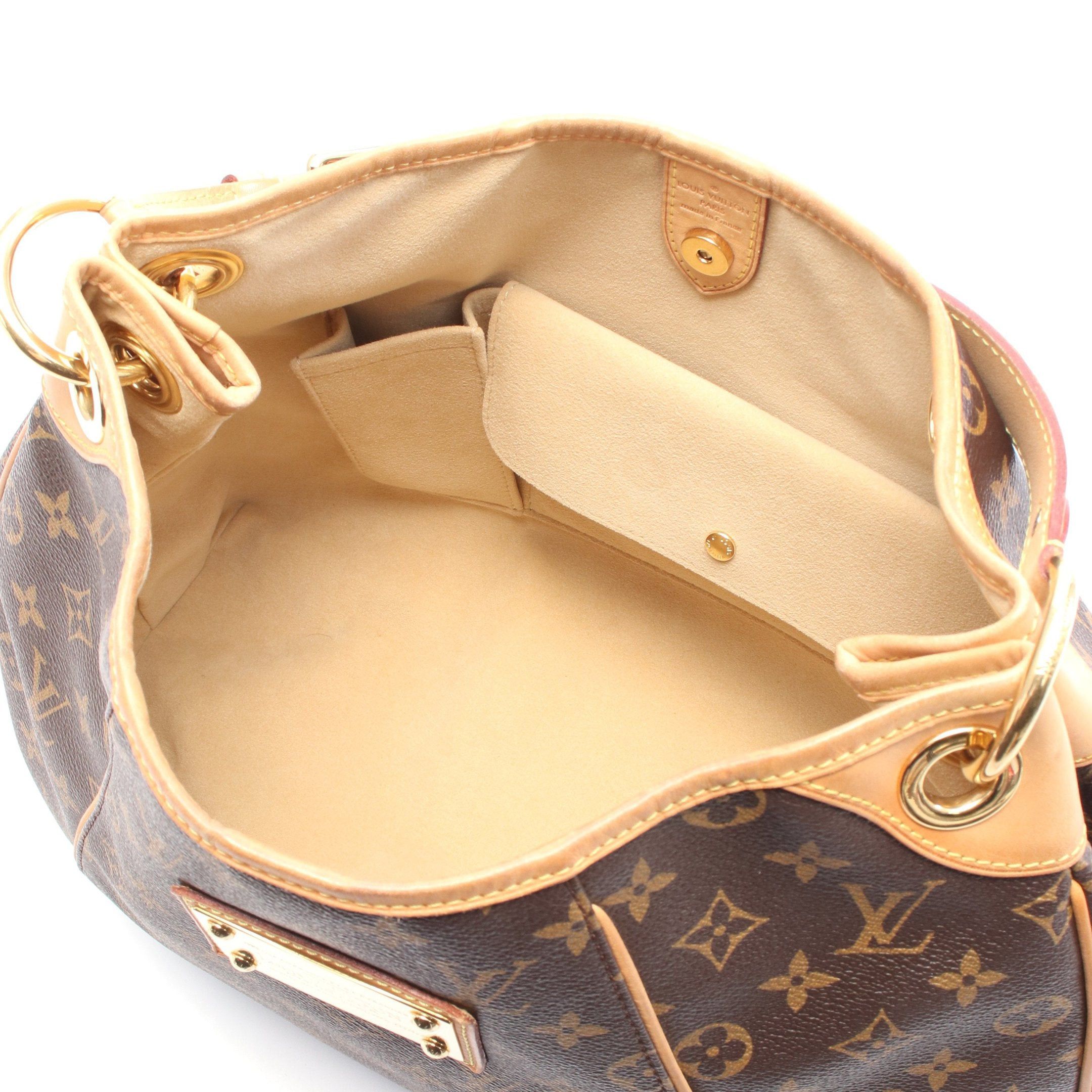 Louis Vuitton Louis Vuitton Galliera Pm Monogram One Shoulder Bag Leather Brown Size ONE SIZE - 3 Thumbnail