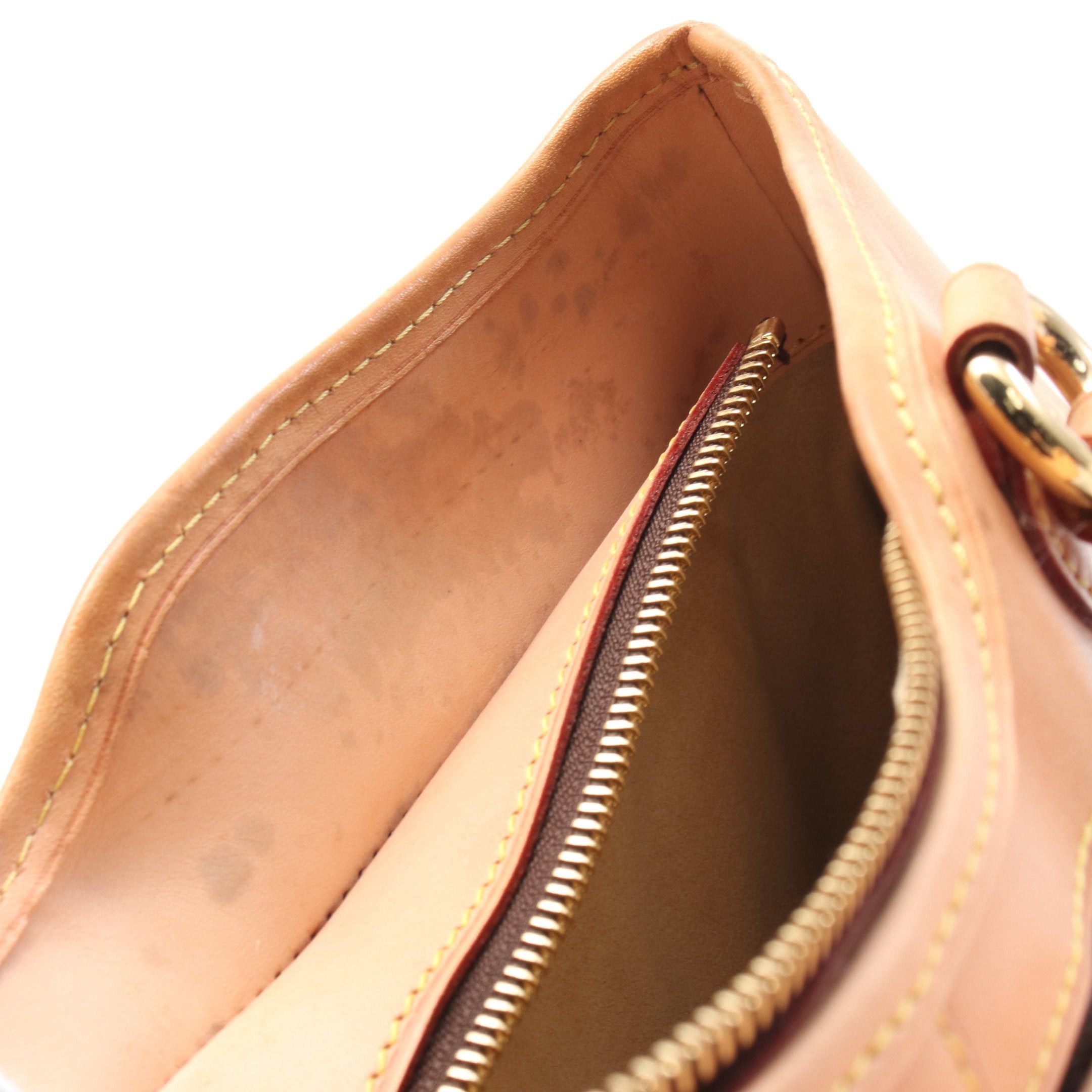 Louis Vuitton Louis Vuitton Boesi Mm Monogram Shoulder Bag Leather Brown Size ONE SIZE - 11 Thumbnail