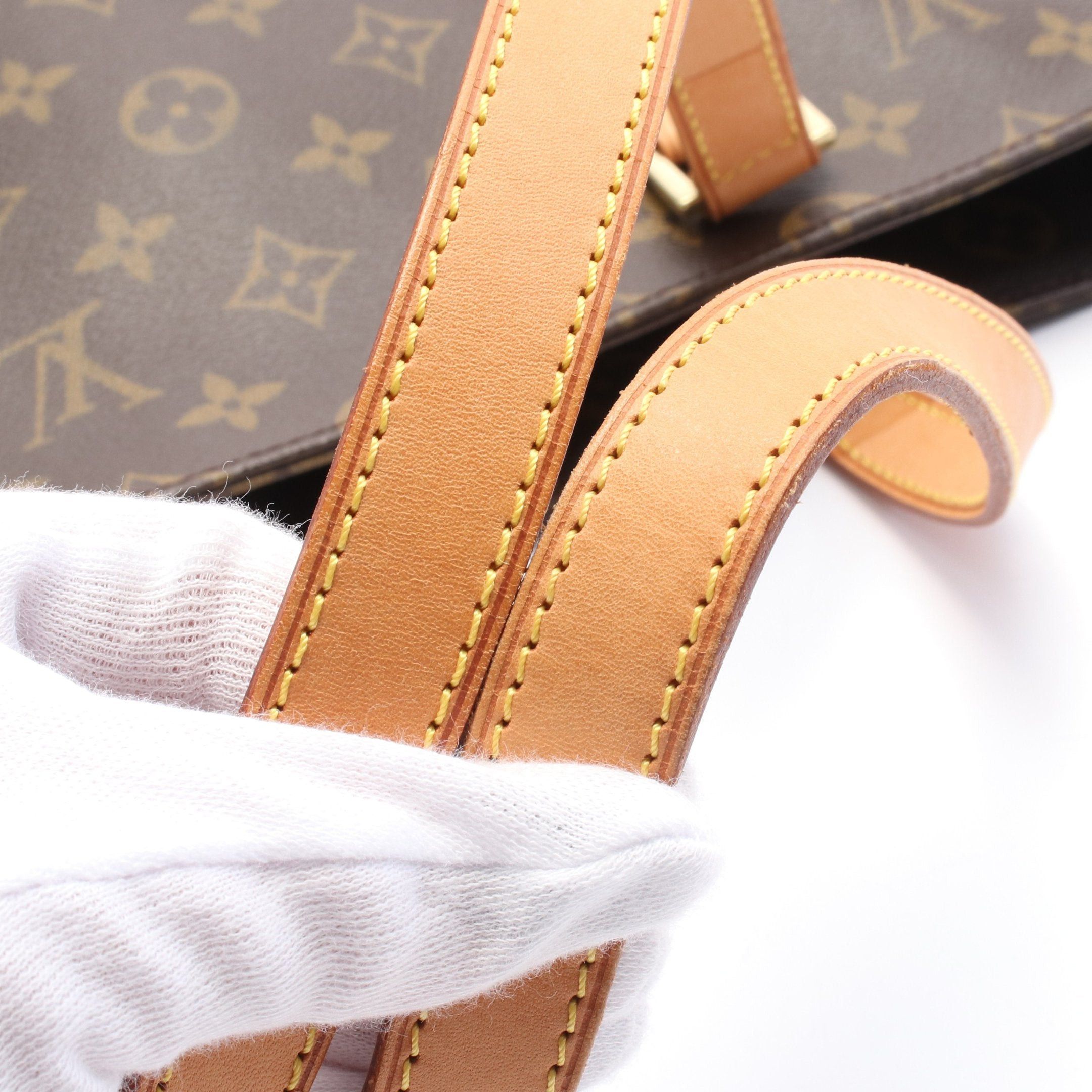 Louis Vuitton Louis Vuitton Vivian Gm Monogram Shoulder Bag Tote Leather Brown Size ONE SIZE - 8 Thumbnail