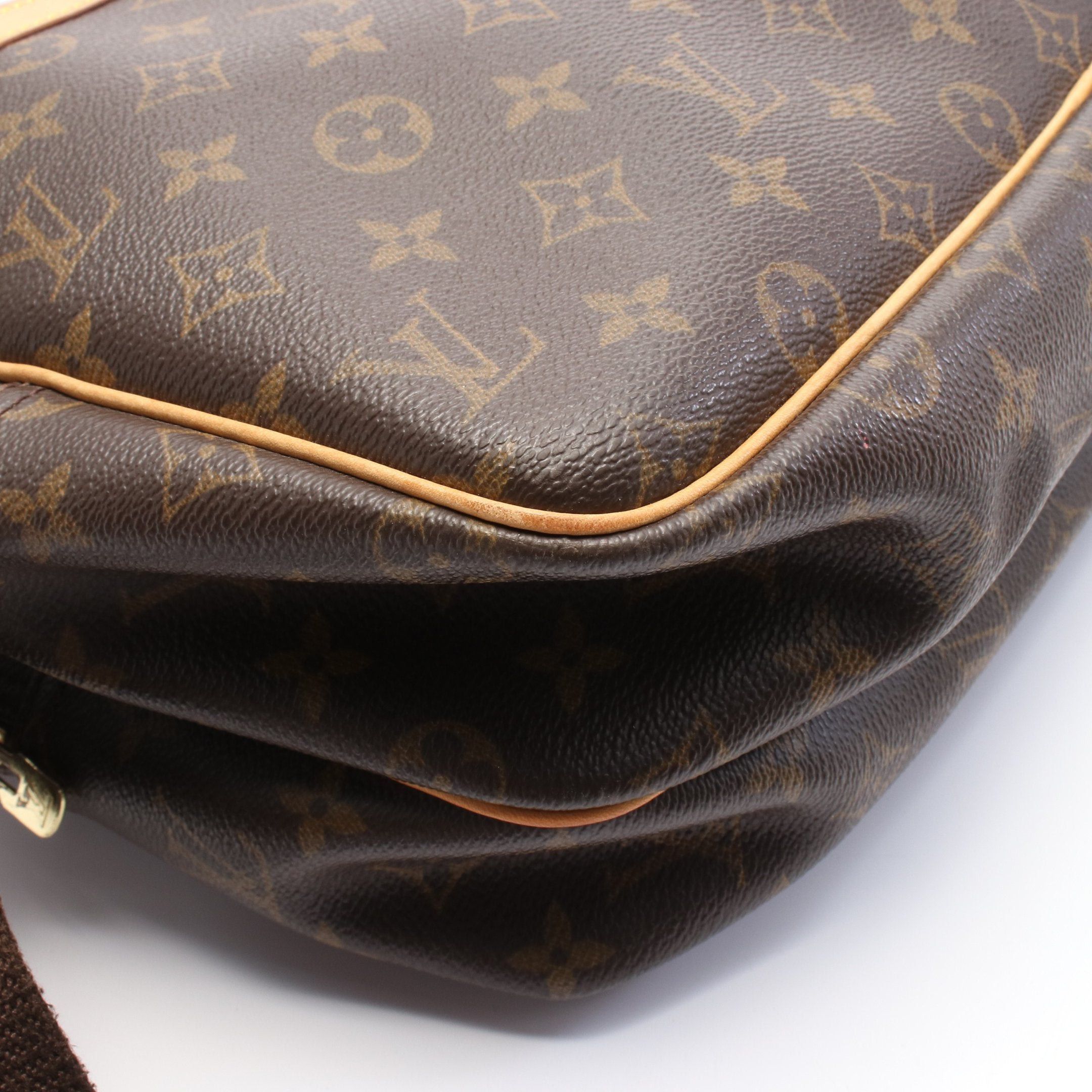 Louis Vuitton Louis Vuitton Reporter Gm Monogram Shoulder Bag Leather Brown Size ONE SIZE - 7 Thumbnail