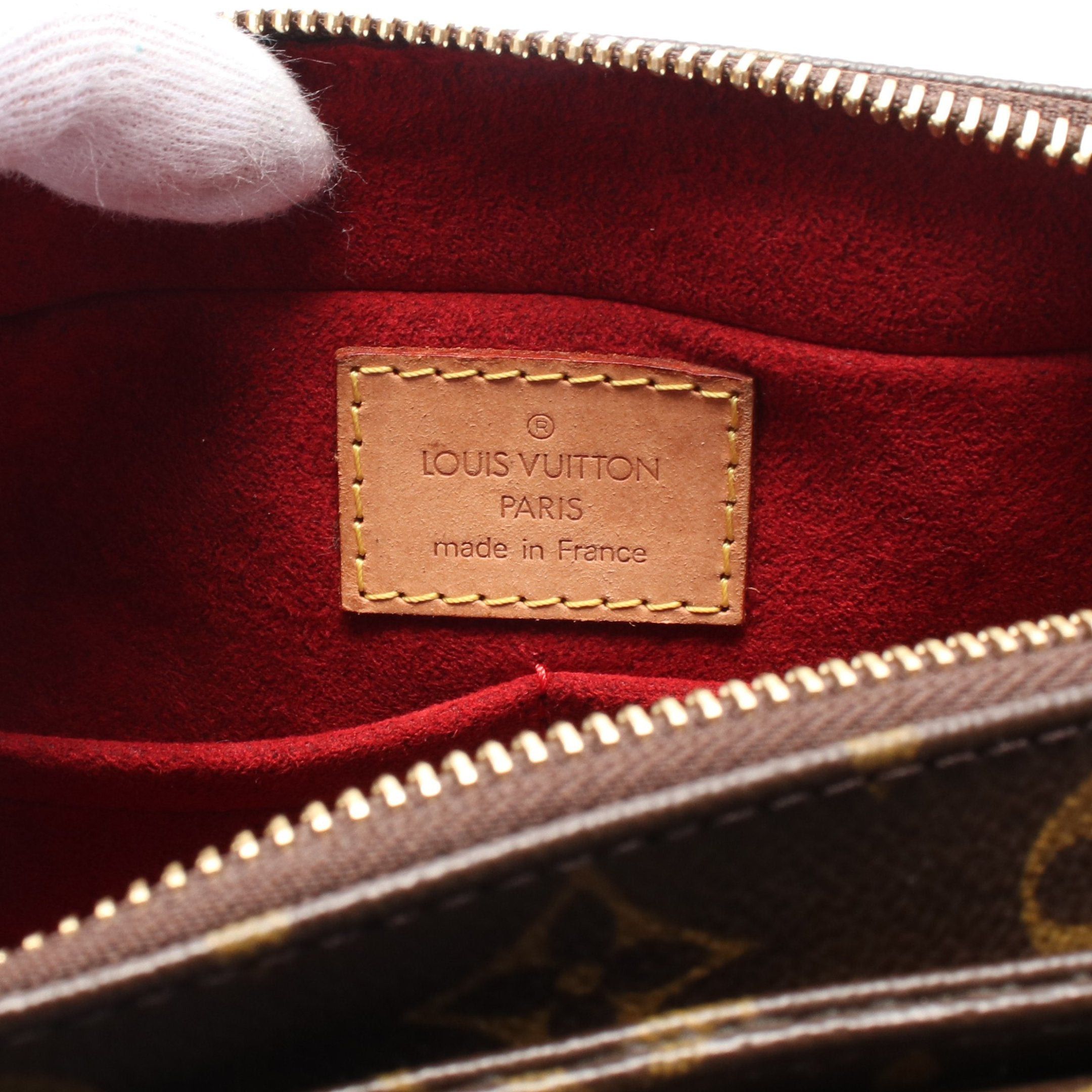 Louis Vuitton Louis Vuitton Vivacite Mm Monogram Shoulder Bag Leather Brown Size ONE SIZE - 4 Thumbnail