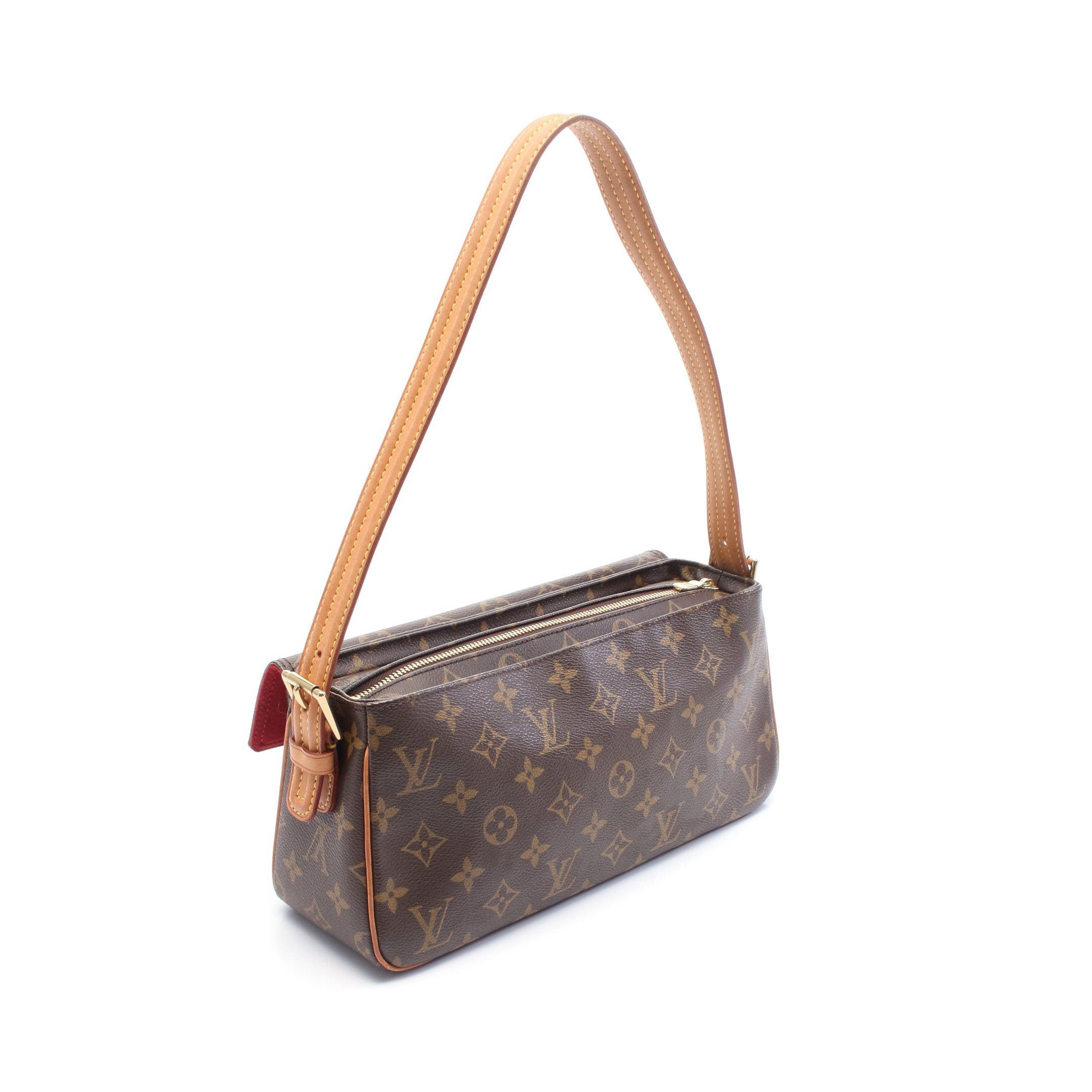 Louis Vuitton Louis Vuitton Vivacite Mm Monogram Shoulder Bag Leather Brown Size ONE SIZE - 2 Thumbnail