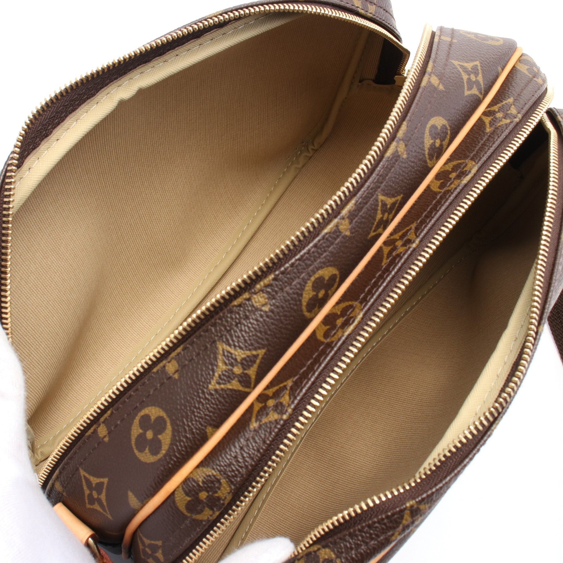 Louis Vuitton Louis Vuitton Reporter Pm Monogram Shoulder Bag Leather Brown Size ONE SIZE - 3 Thumbnail