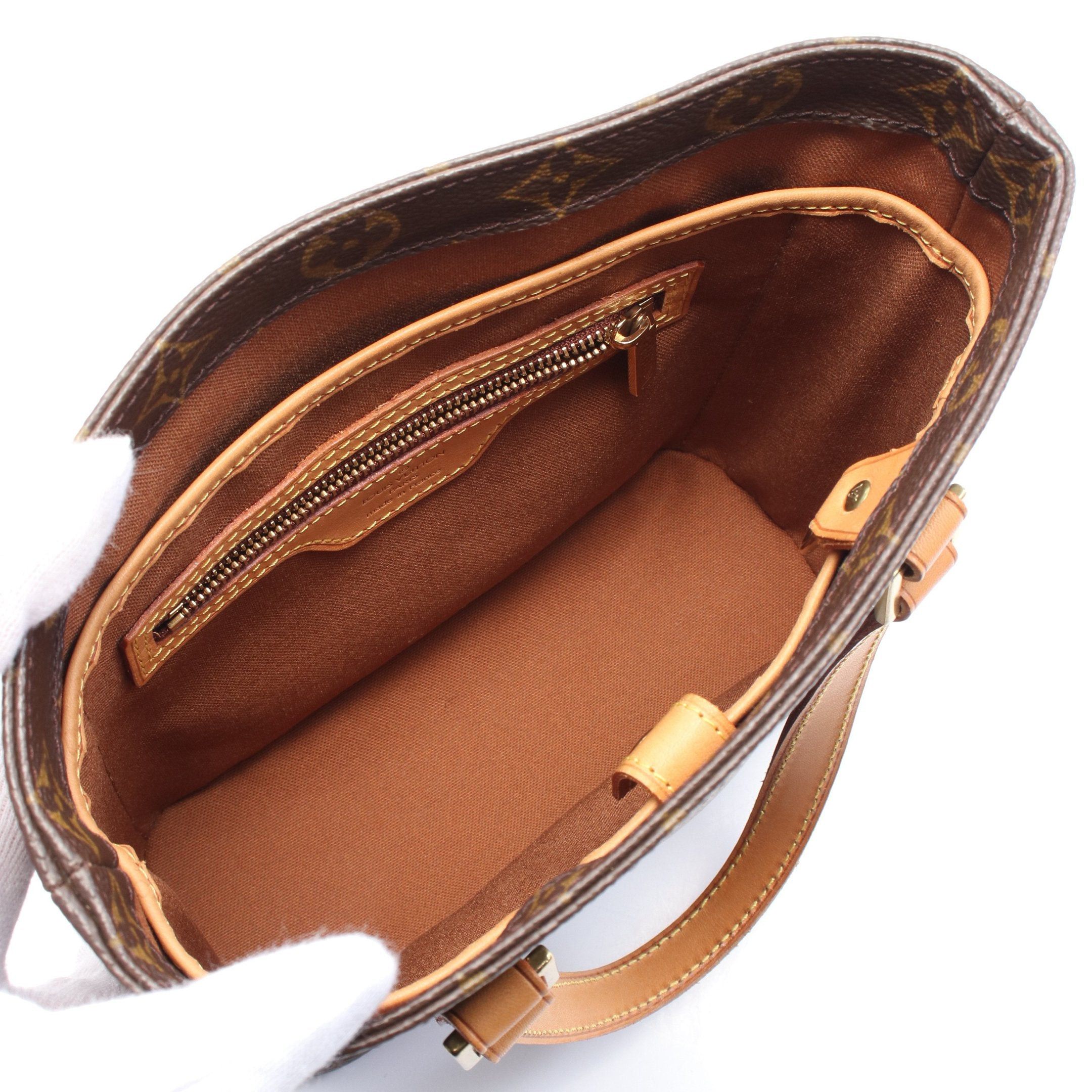 Louis Vuitton Louis Vuitton Vavin Pm Monogram Handbag Leather Brown Size ONE SIZE - 3 Thumbnail