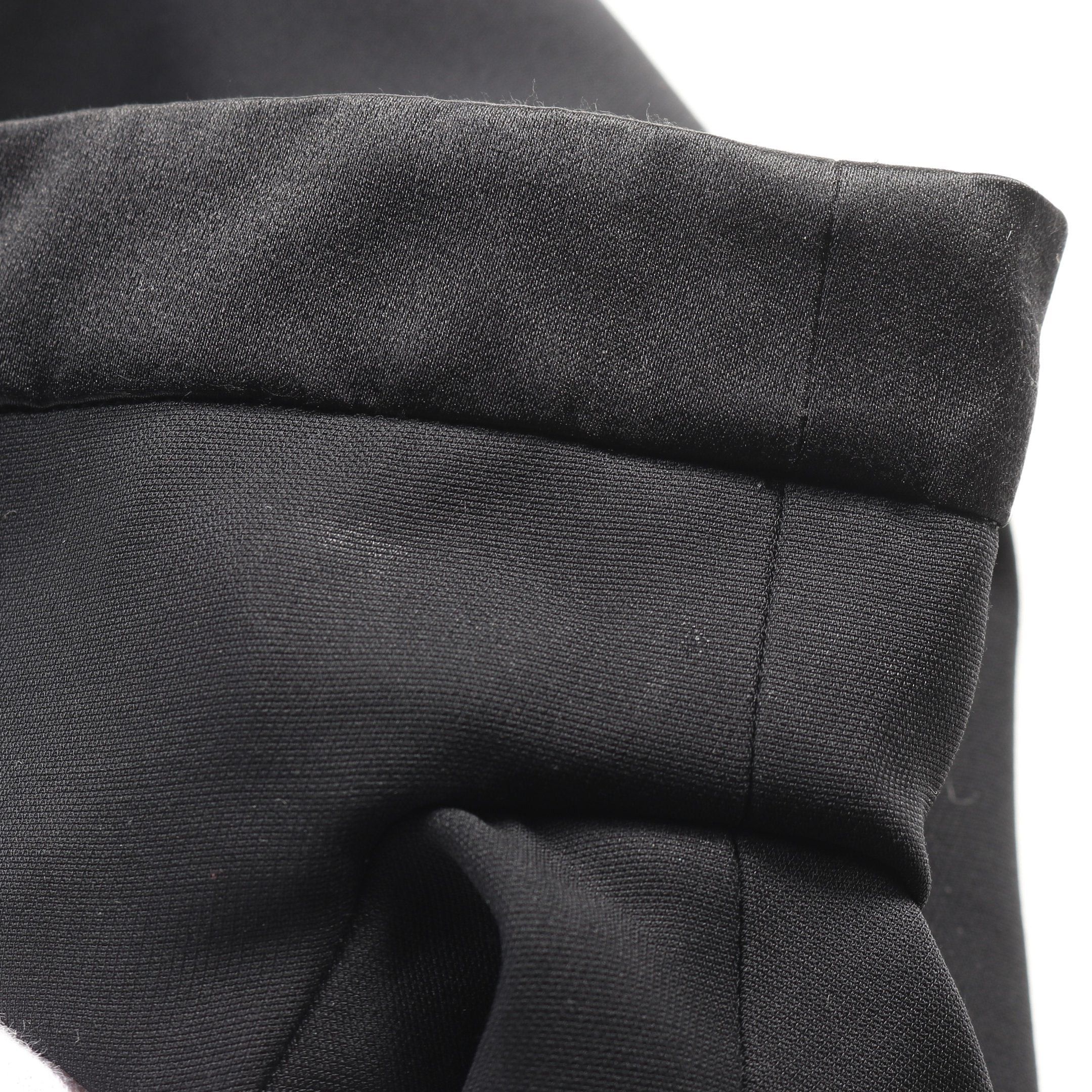 Gucci Gucci One Piece Rayon Silk Black Front Zip Size ONE SIZE - 6 Thumbnail