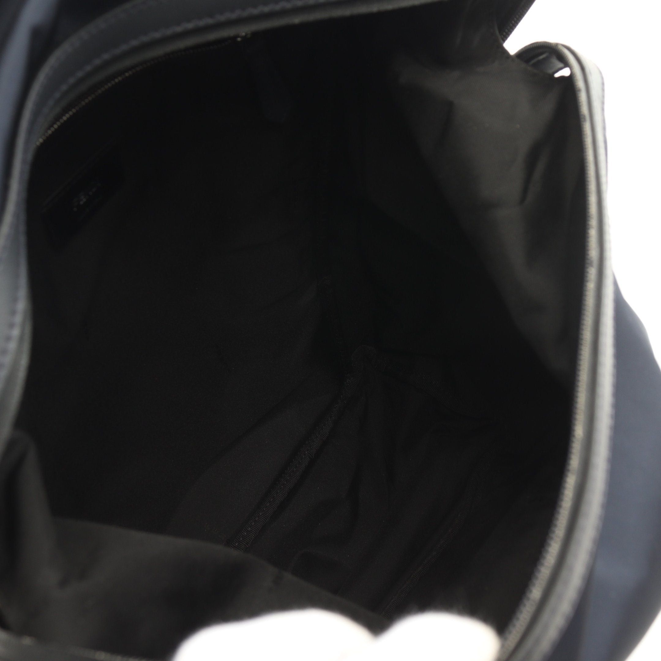 Fendi Fendi Vocabulary Blue Backpack Rucksack Nylon Leather Navy Multicolor Size ONE SIZE - 3 Thumbnail