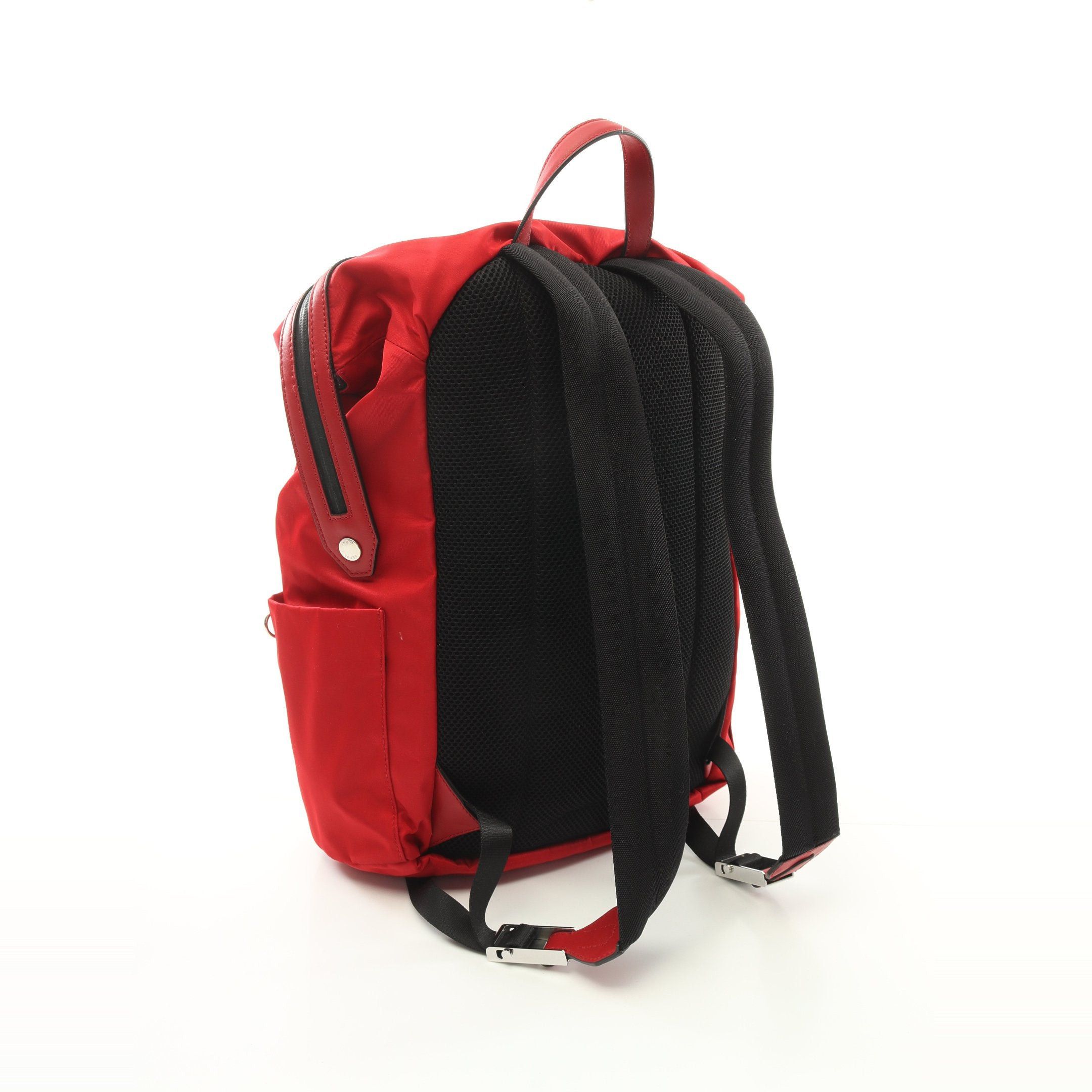 Fendi Fendi Vocabulary Hope Backpack Rucksack Nylon Leather Red Multicolor Size ONE SIZE - 2 Thumbnail