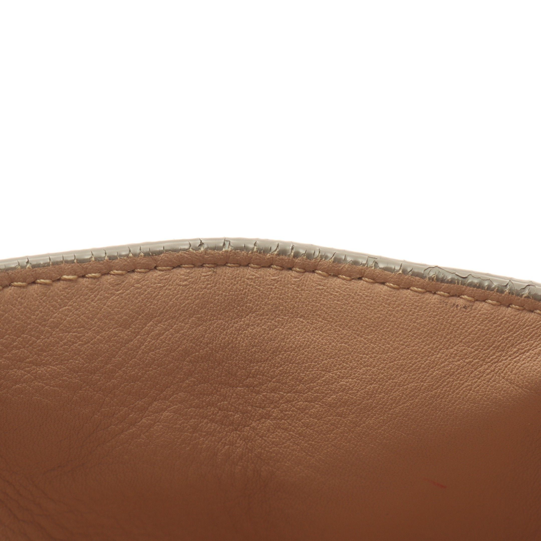 Prada Prada Handbag Tote Bag Deerskin Gray Beige Size ONE SIZE - 6 Thumbnail