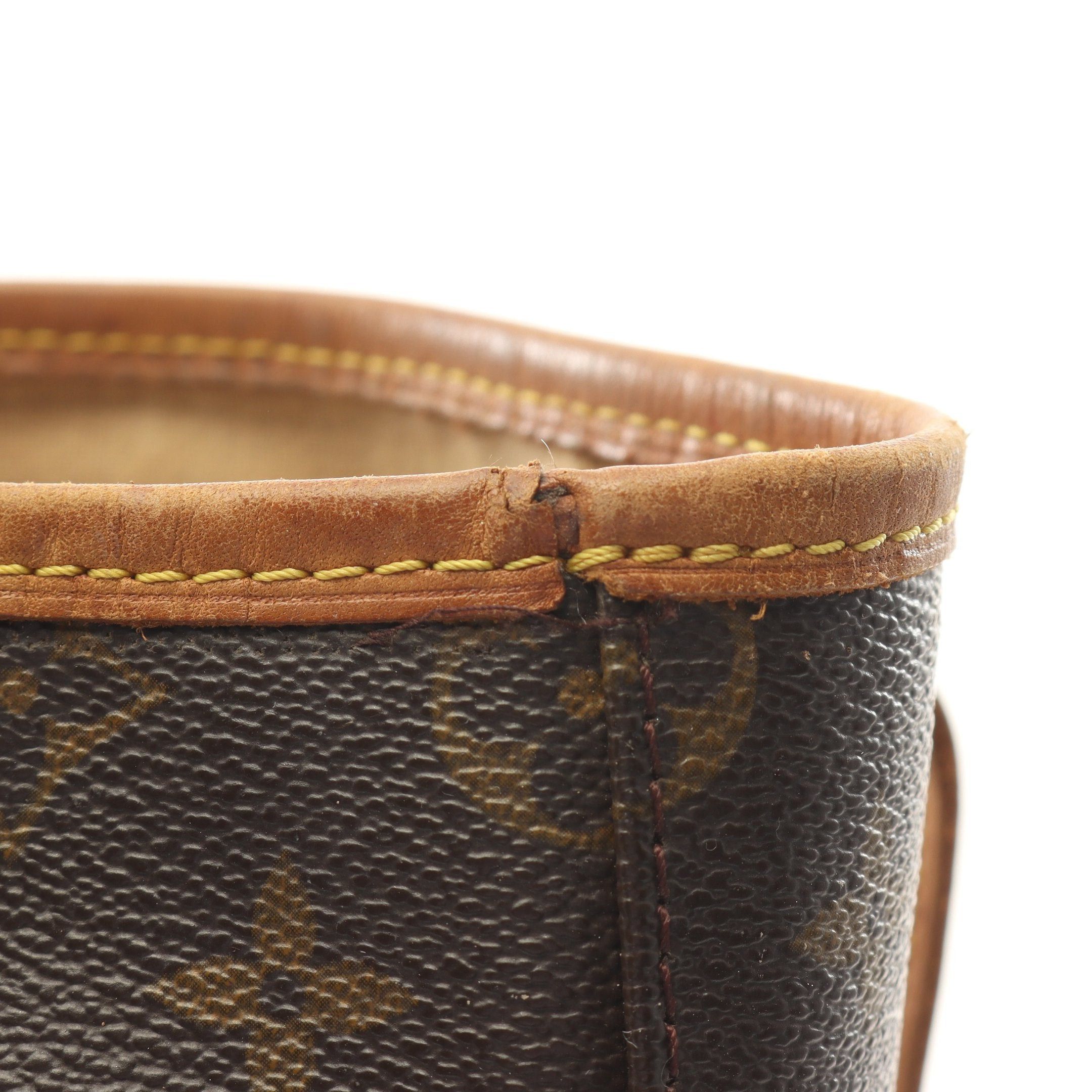 Louis Vuitton Louis Vuitton Bucket Gm Monogram Shoulder Bag Leather Brown Size ONE SIZE - 12 Thumbnail