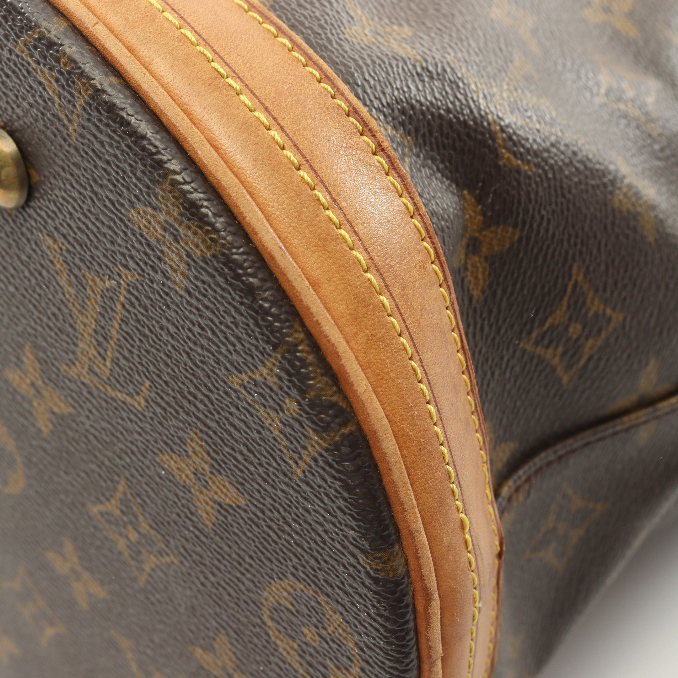 Louis Vuitton Louis Vuitton Bucket Gm Monogram Shoulder Bag Leather Brown Size ONE SIZE - 8 Thumbnail