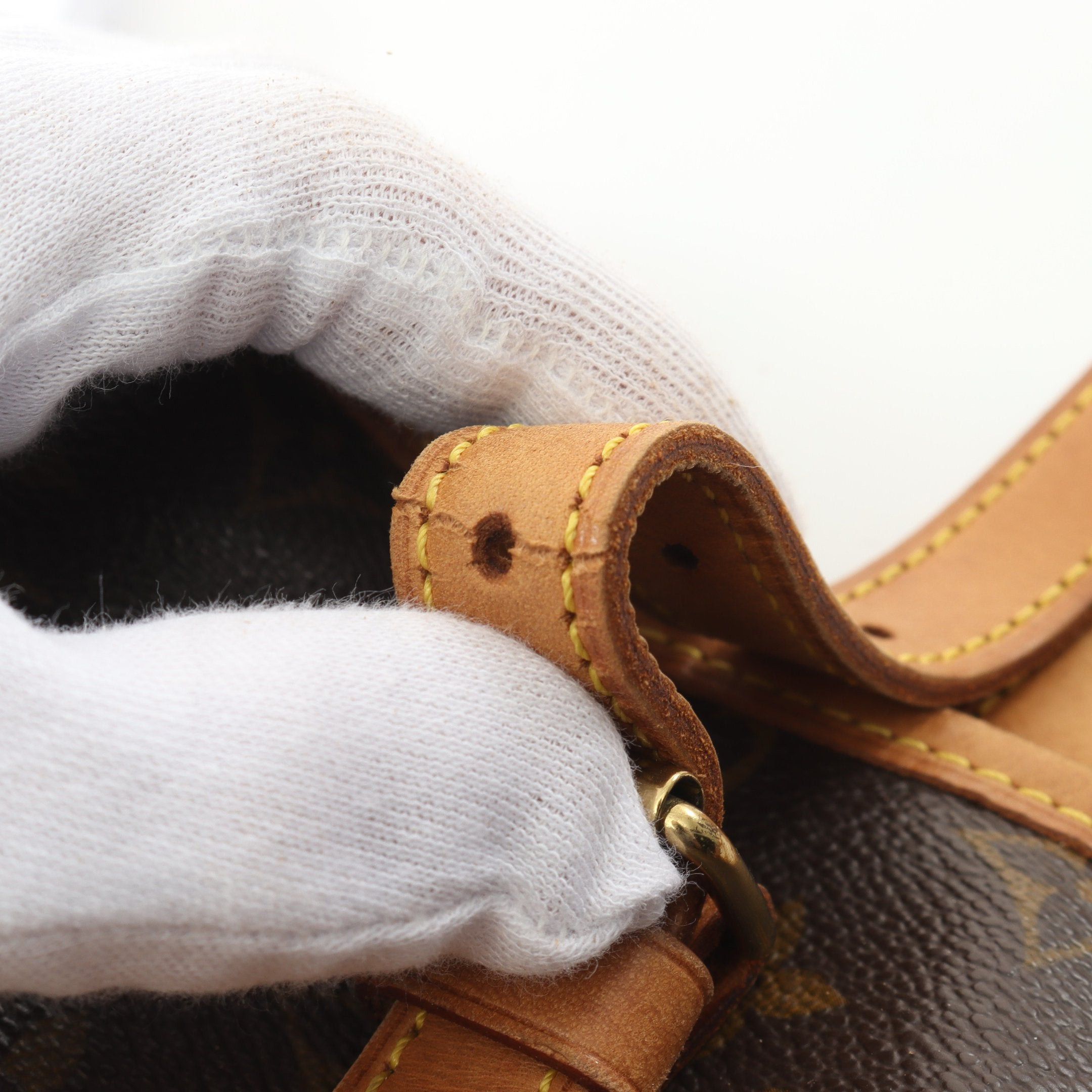 Louis Vuitton Louis Vuitton Bucket Gm Monogram Shoulder Bag Leather Brown Size ONE SIZE - 6 Thumbnail