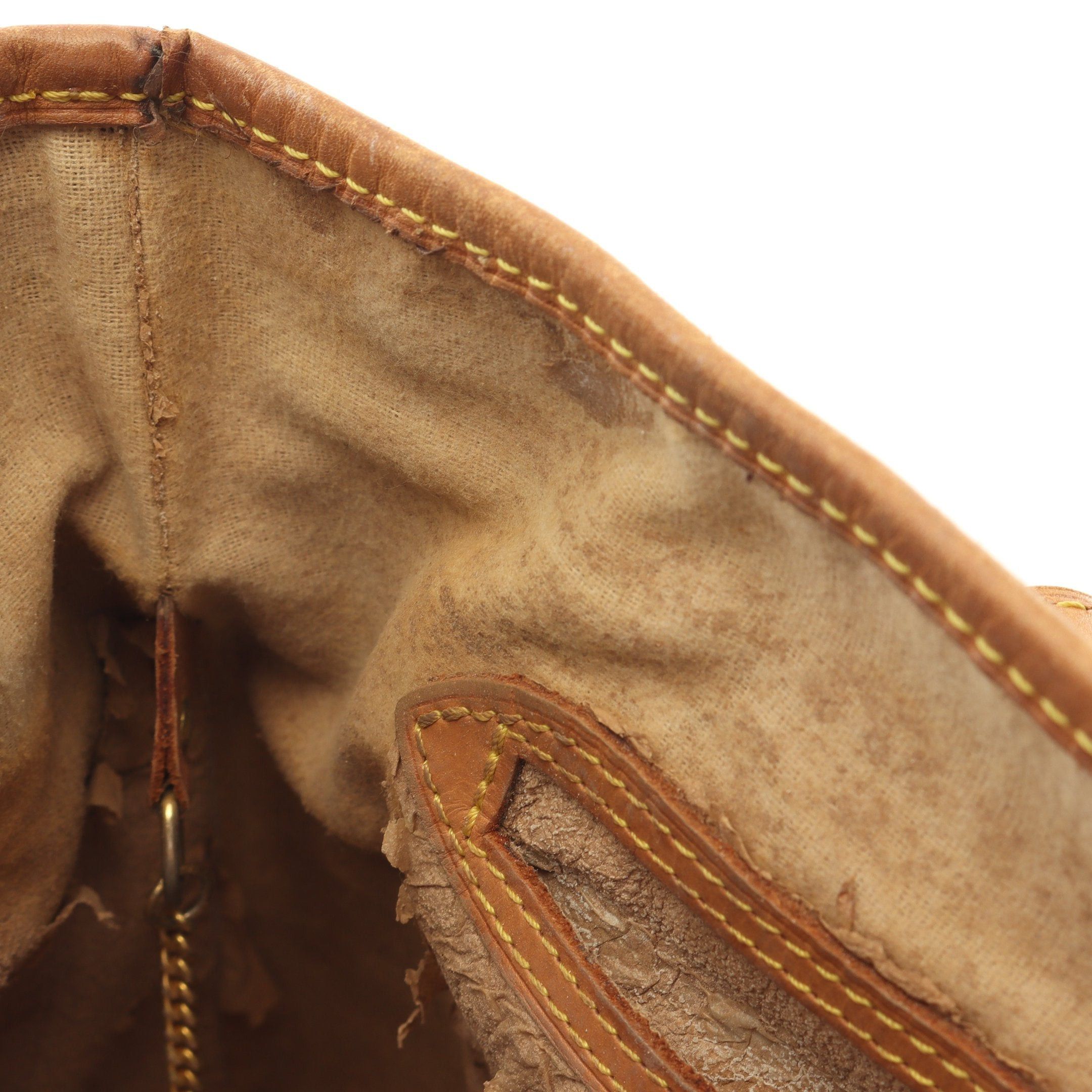 Louis Vuitton Louis Vuitton Bucket Gm Monogram Shoulder Bag Leather Brown Size ONE SIZE - 7 Thumbnail