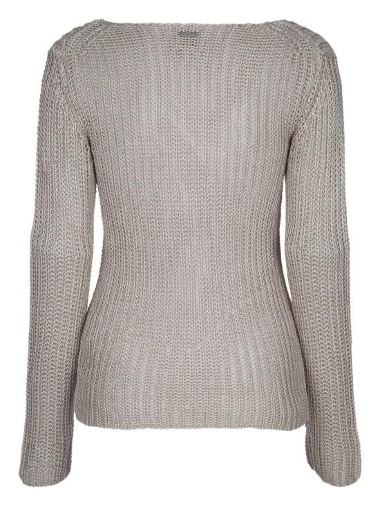 Calvin Klein CALVIN KLEIN Women Sweater K20K208195 PEO Silver Size XS / US 0-2 / IT 36-38 - 2 Thumbnail