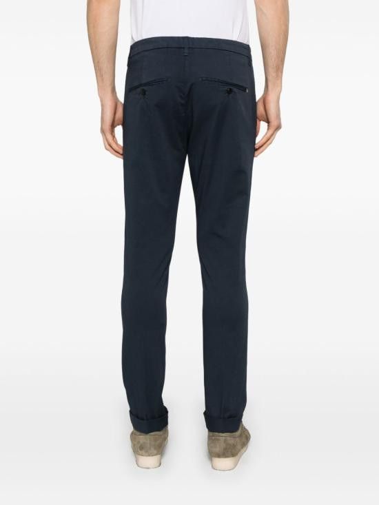 Dondup DONDUP Men Straight Pants UP235GAUBERT GS0096UPTD890 Blue Size US 35 - 3 Thumbnail