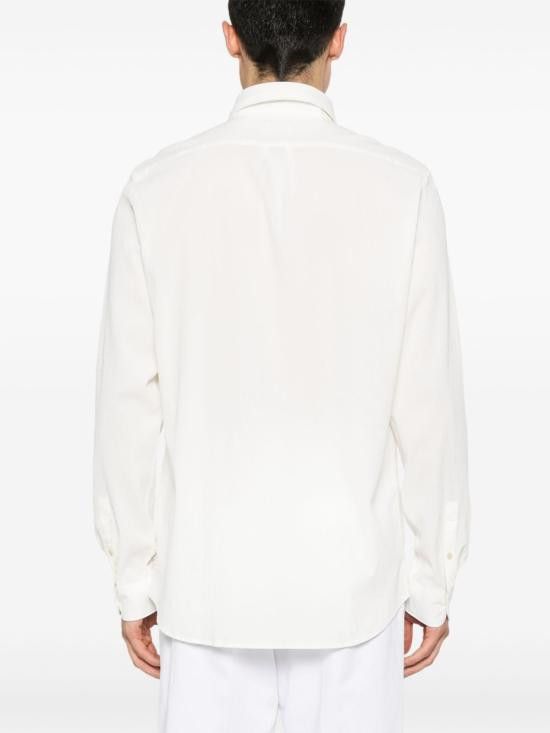 Paul Smith PAUL SMITH Men Long Tops M2R687U P2205002 White Size US L / EU 52-54 / 3 - 3 Thumbnail