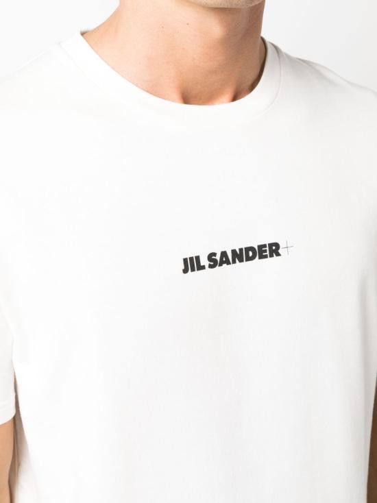 Jil Sander JIL SANDER Men T-Shirts J47GC0122 J20103102 White Size US S / EU 44-46 / 1 - 3 Thumbnail