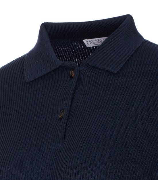 Brunello Cucinelli BRUNELLO CUCINELLI Women Sweater M19194705 C7186 Blue Size L / US 10 / IT 46 - 3 Thumbnail